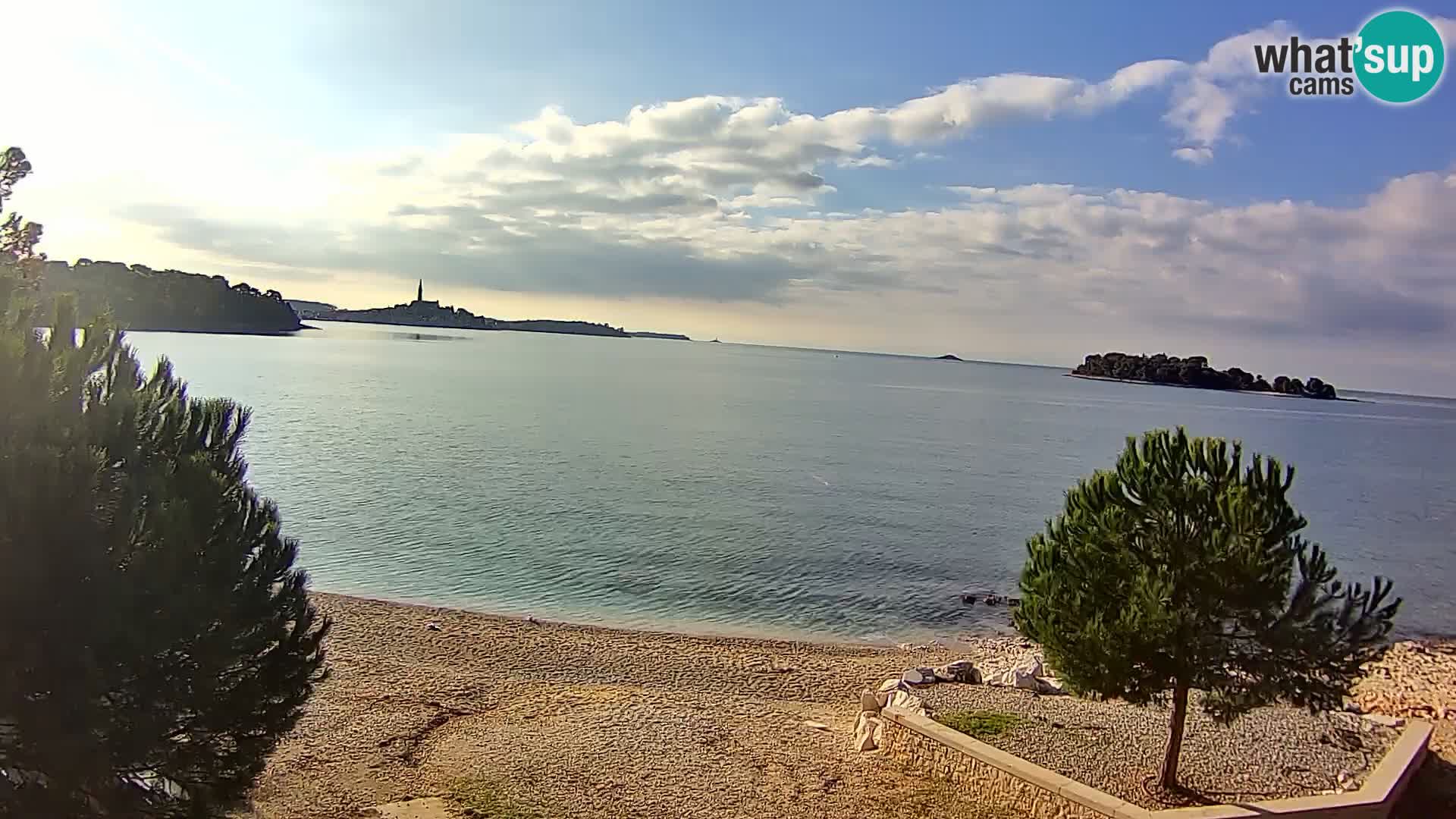 Camera en vivo Borik playa Rovinj – Istria