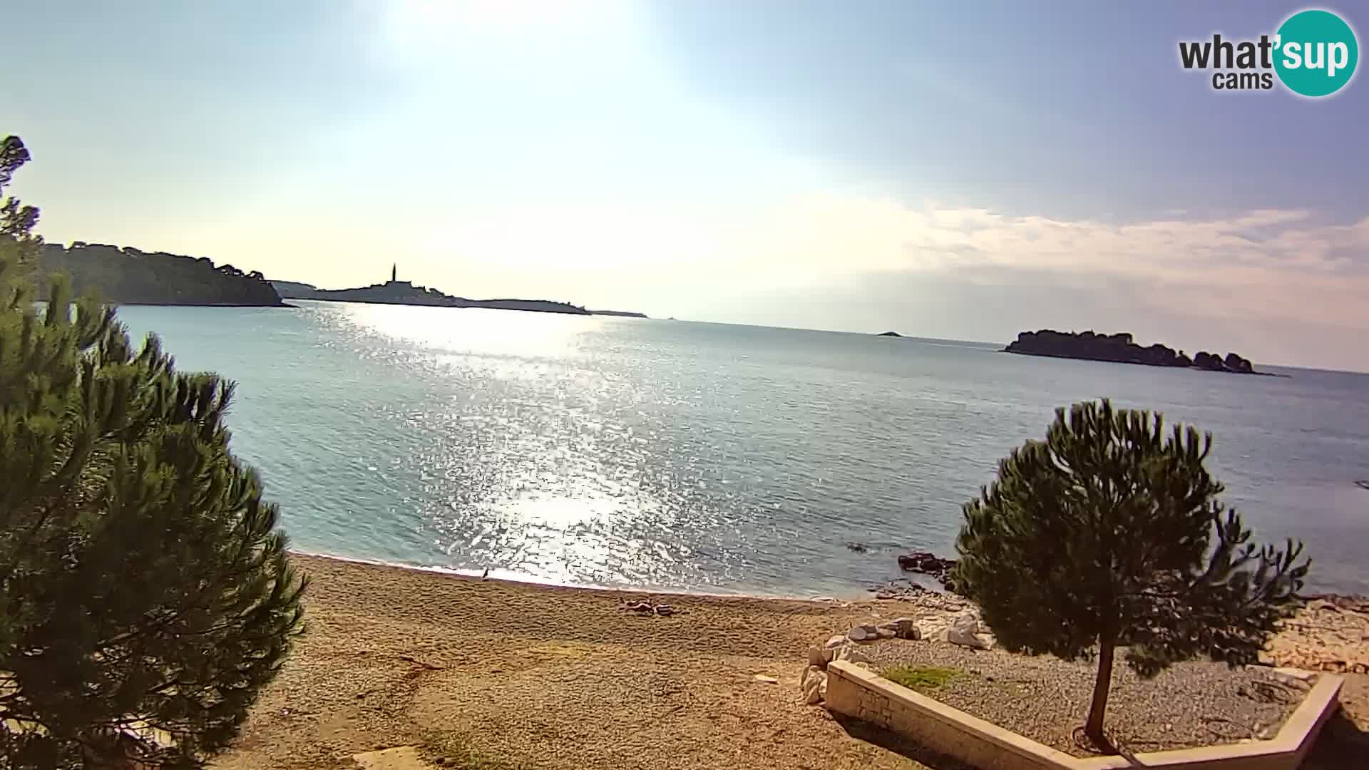 Camera en vivo Borik playa Rovinj – Istria