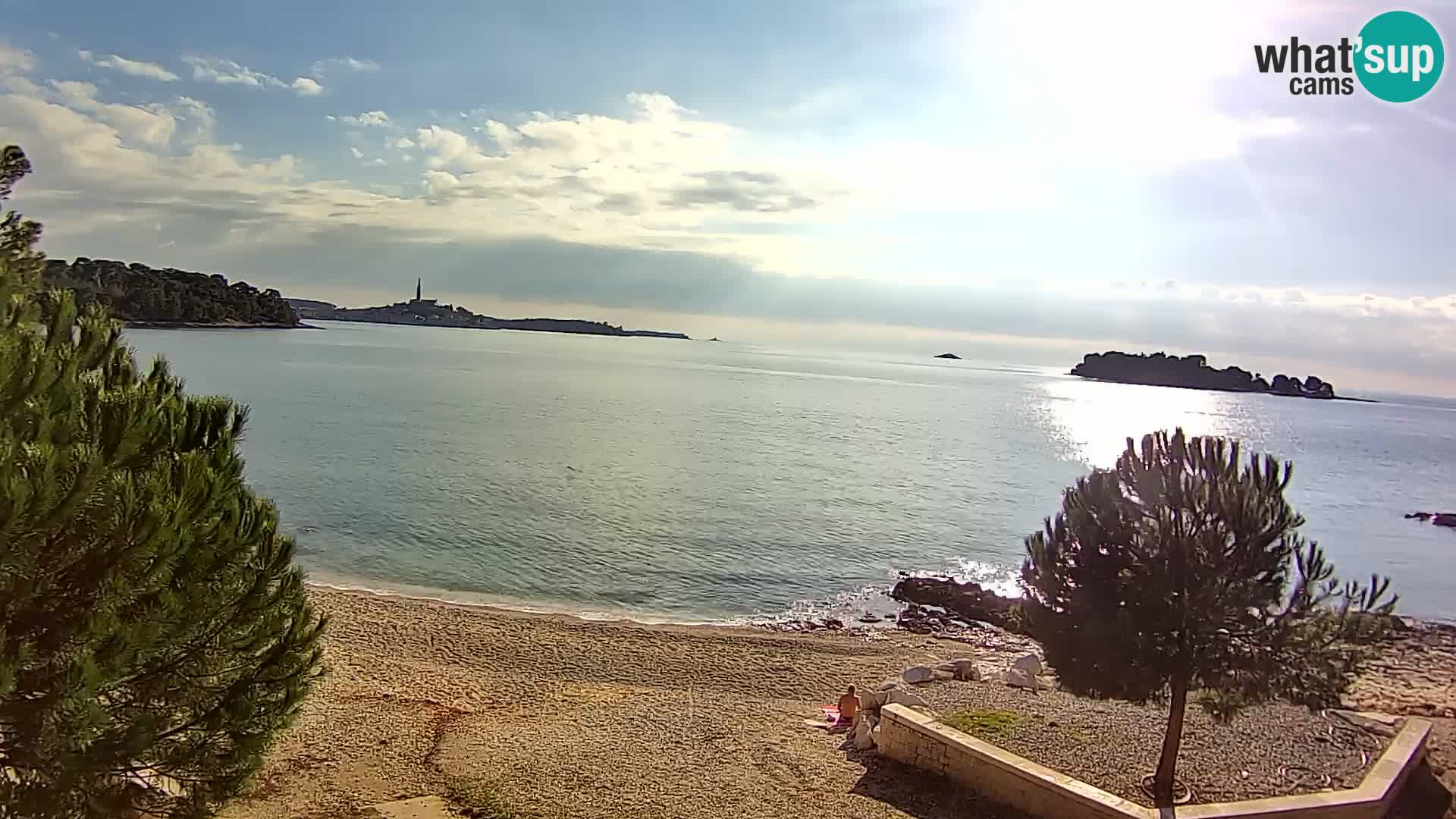 Camera en vivo Borik playa Rovinj – Istria
