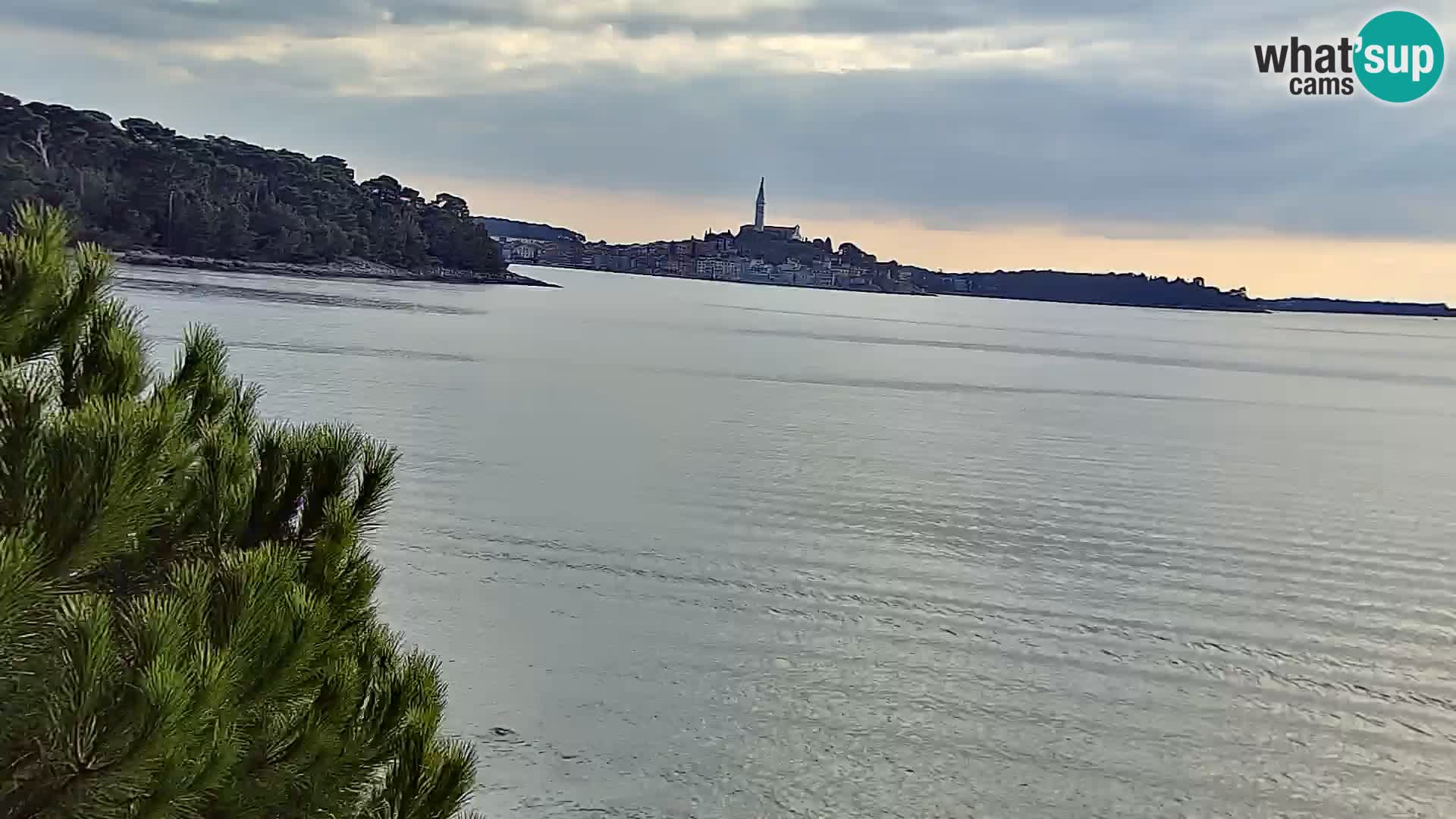 Spletna kamera plaža Borik Rovinj