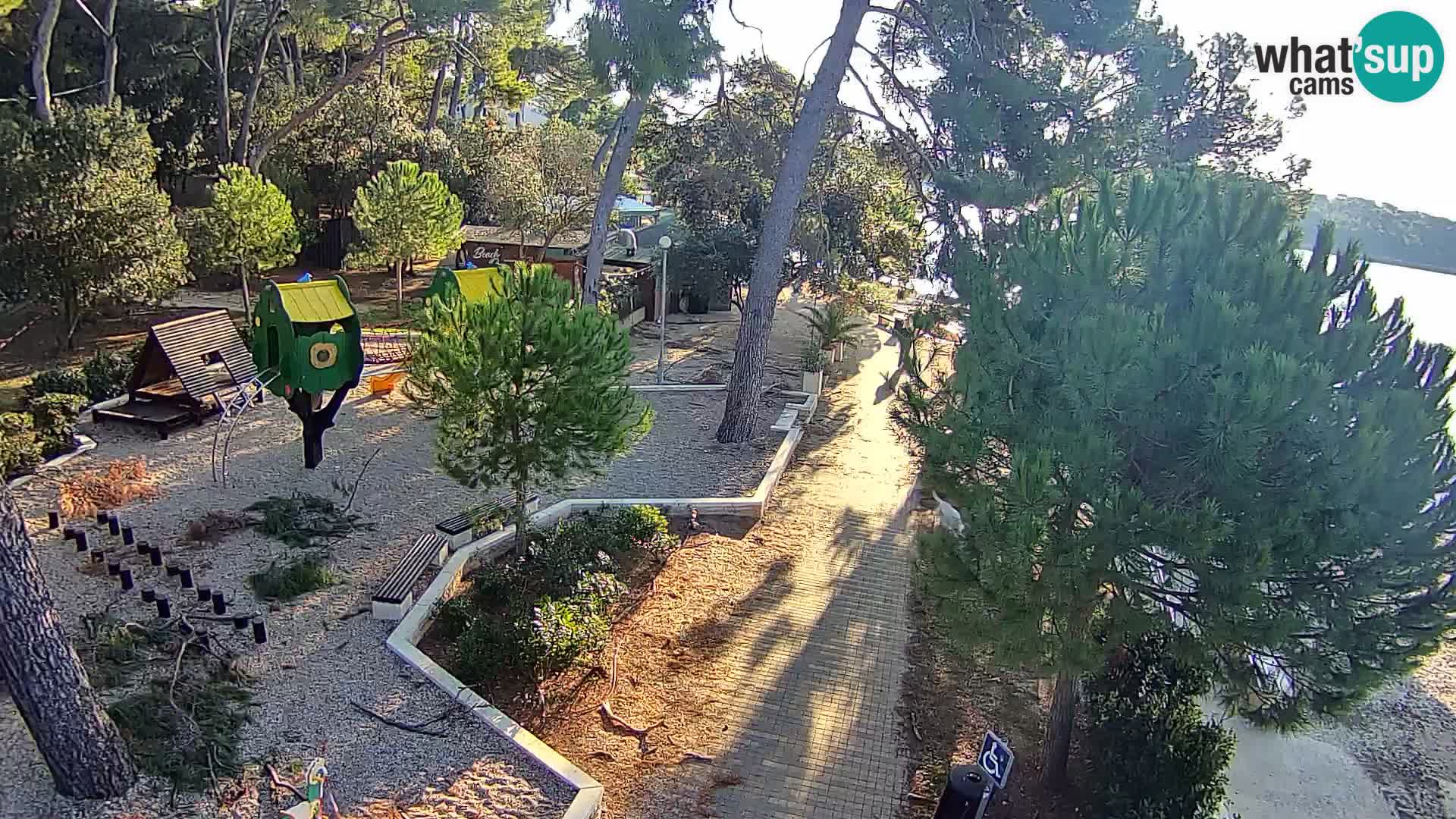 Spletna kamera plaža Borik Rovinj