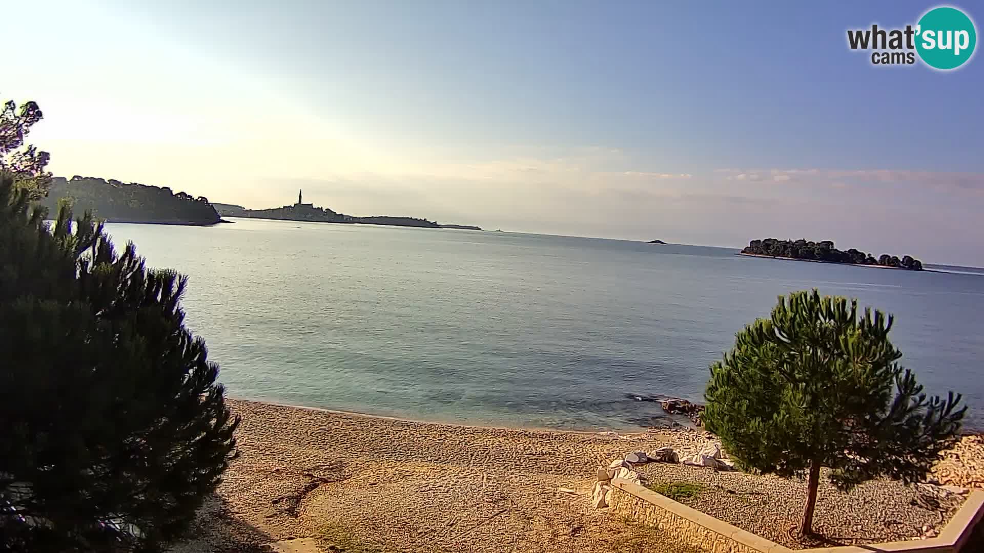 Web kamera Borik plaža Rovinj – Istra