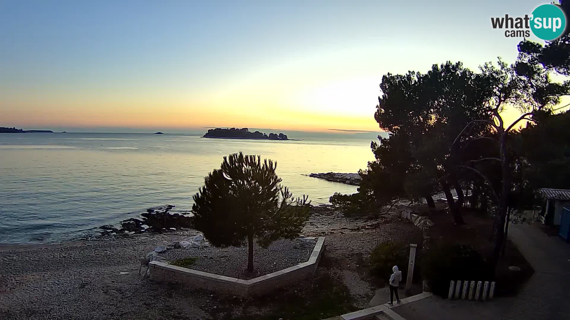 Livecam Borik plage Rovinj – Istrie