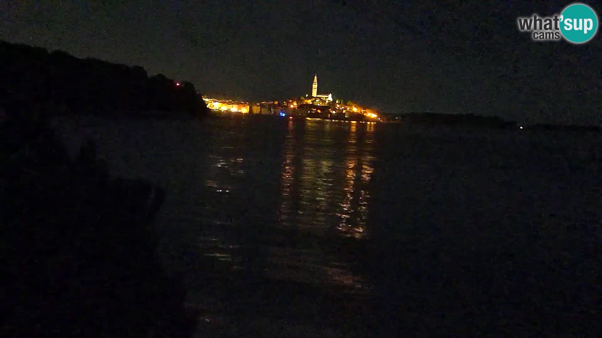 Webcam Spiaggia Borik a Rovigno – Istria