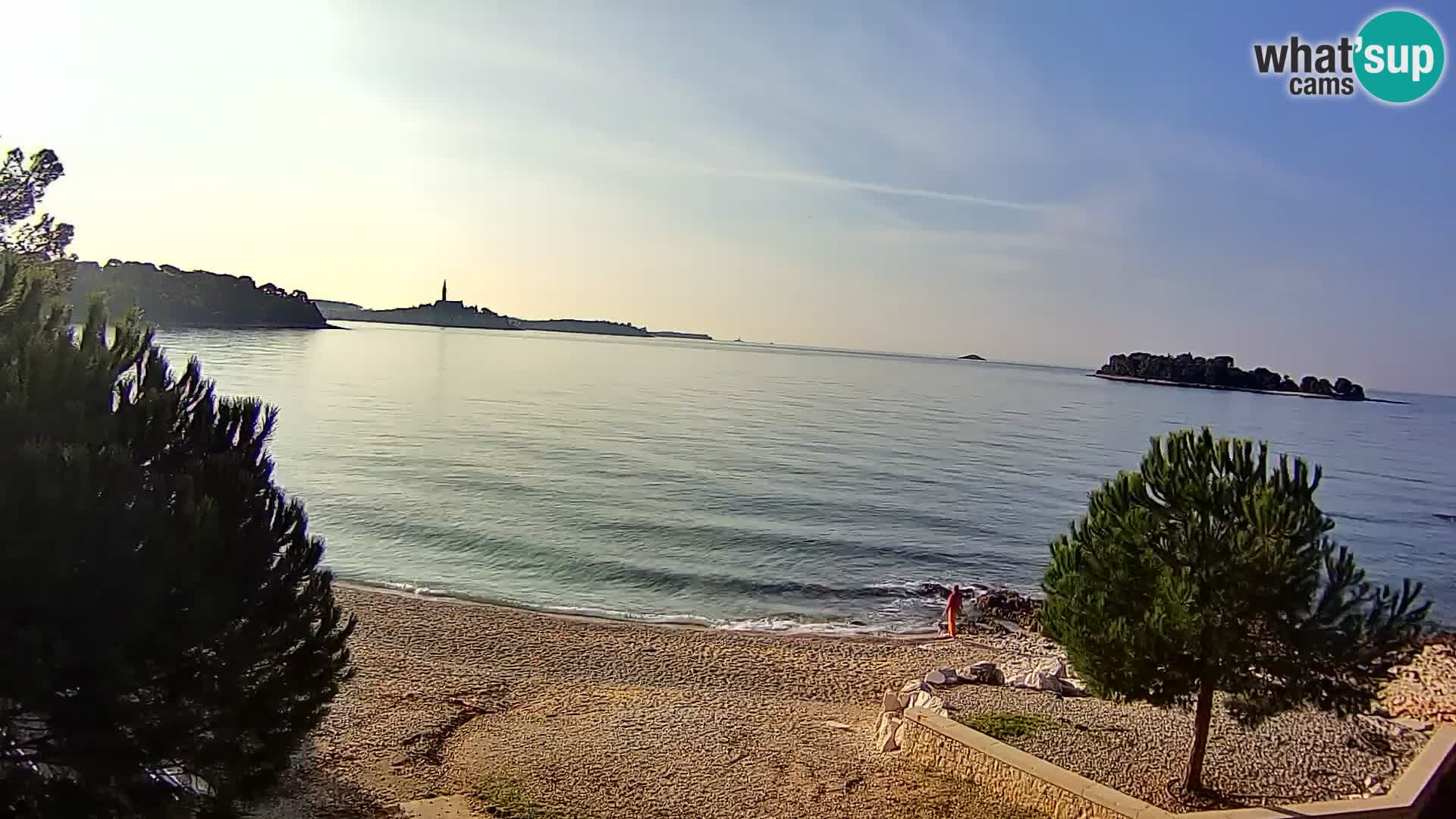 Camera en vivo Borik playa Rovinj – Istria