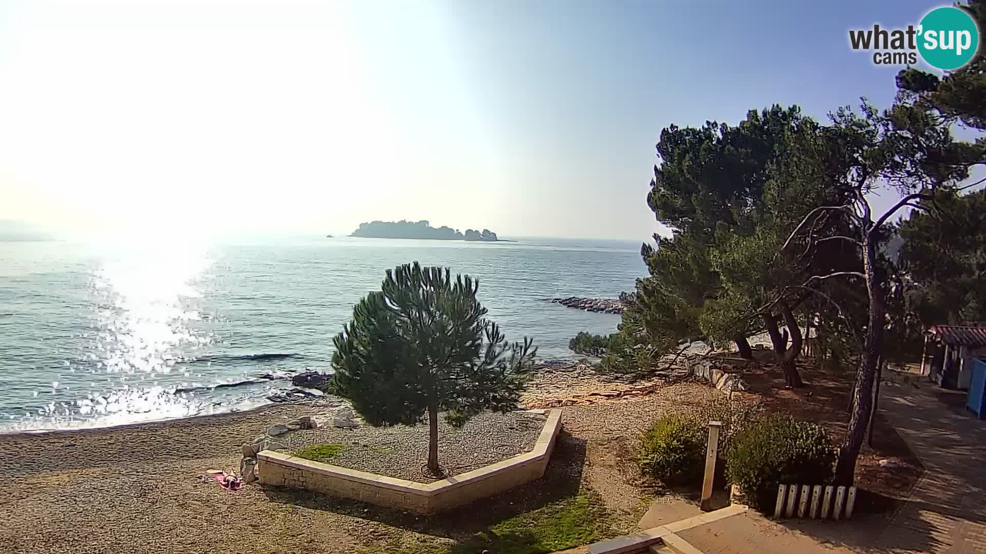 Web kamera Borik plaža Rovinj – Istra