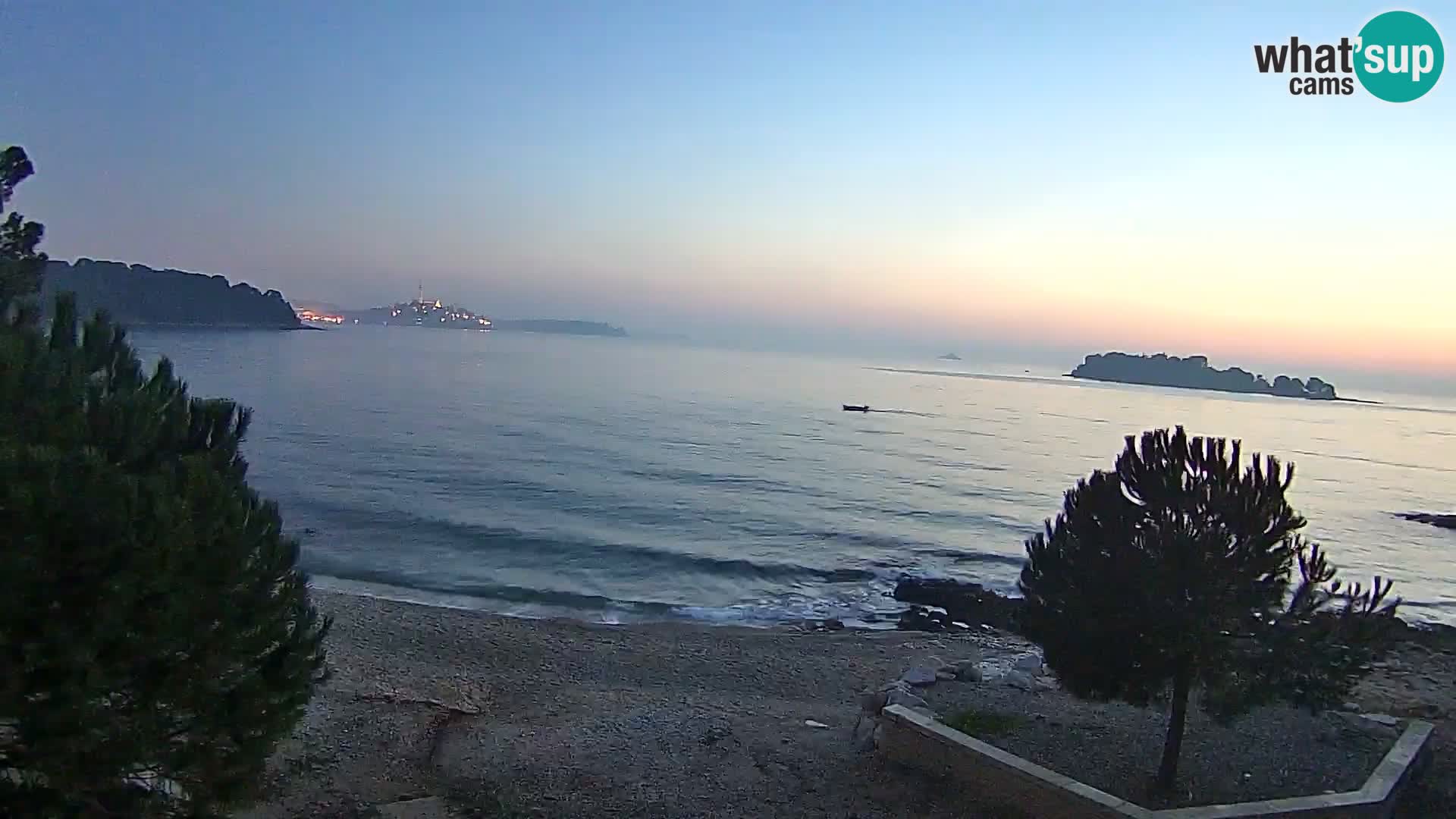 Camera en vivo Borik playa Rovinj – Istria