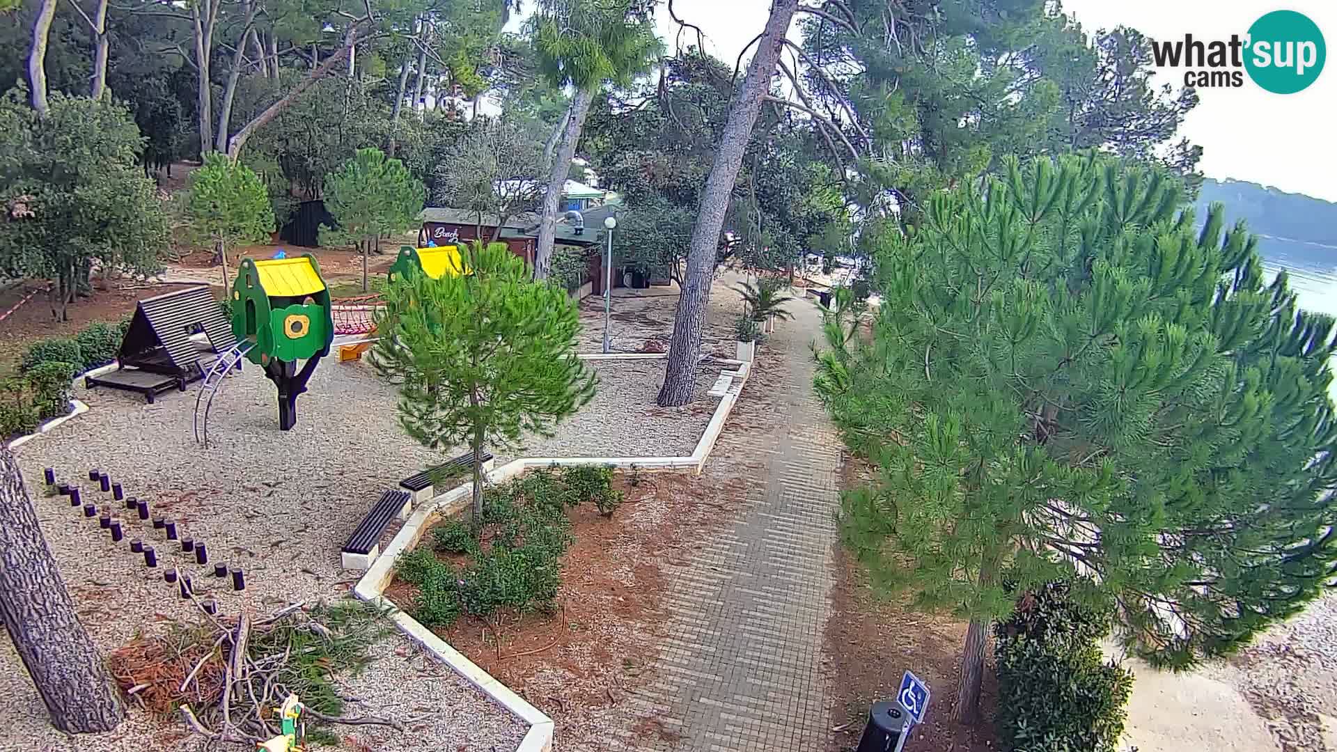 Spletna kamera plaža Borik Rovinj