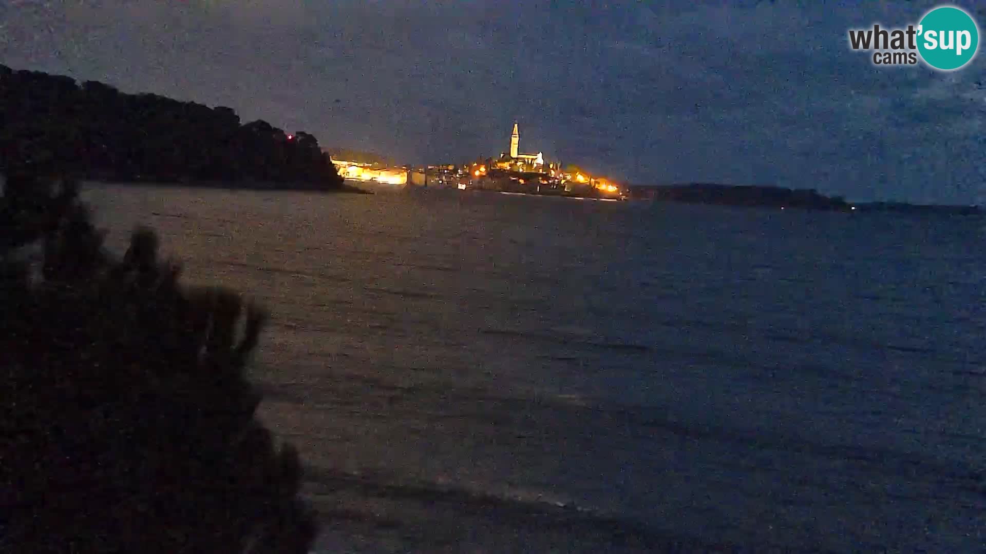 Webcam Spiaggia Borik a Rovigno – Istria