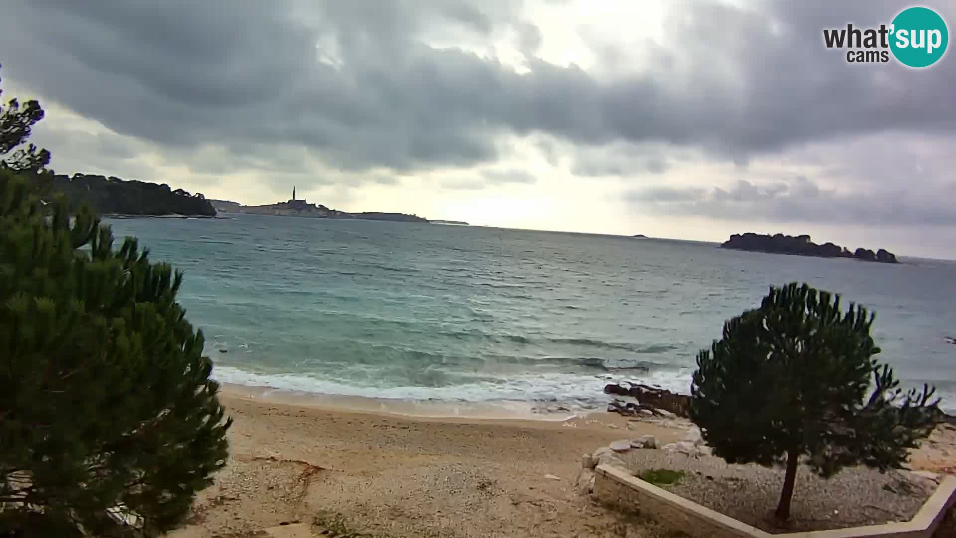 Web kamera Borik plaža Rovinj – Istra