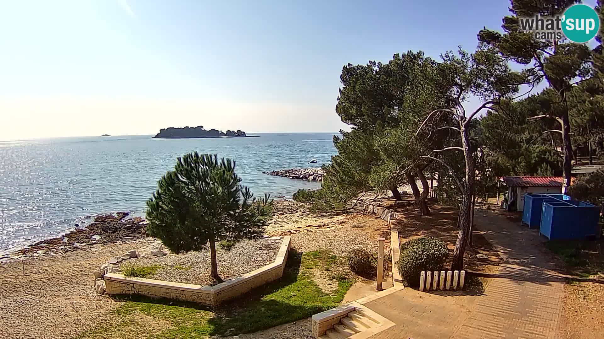 Camera en vivo Borik playa Rovinj – Istria