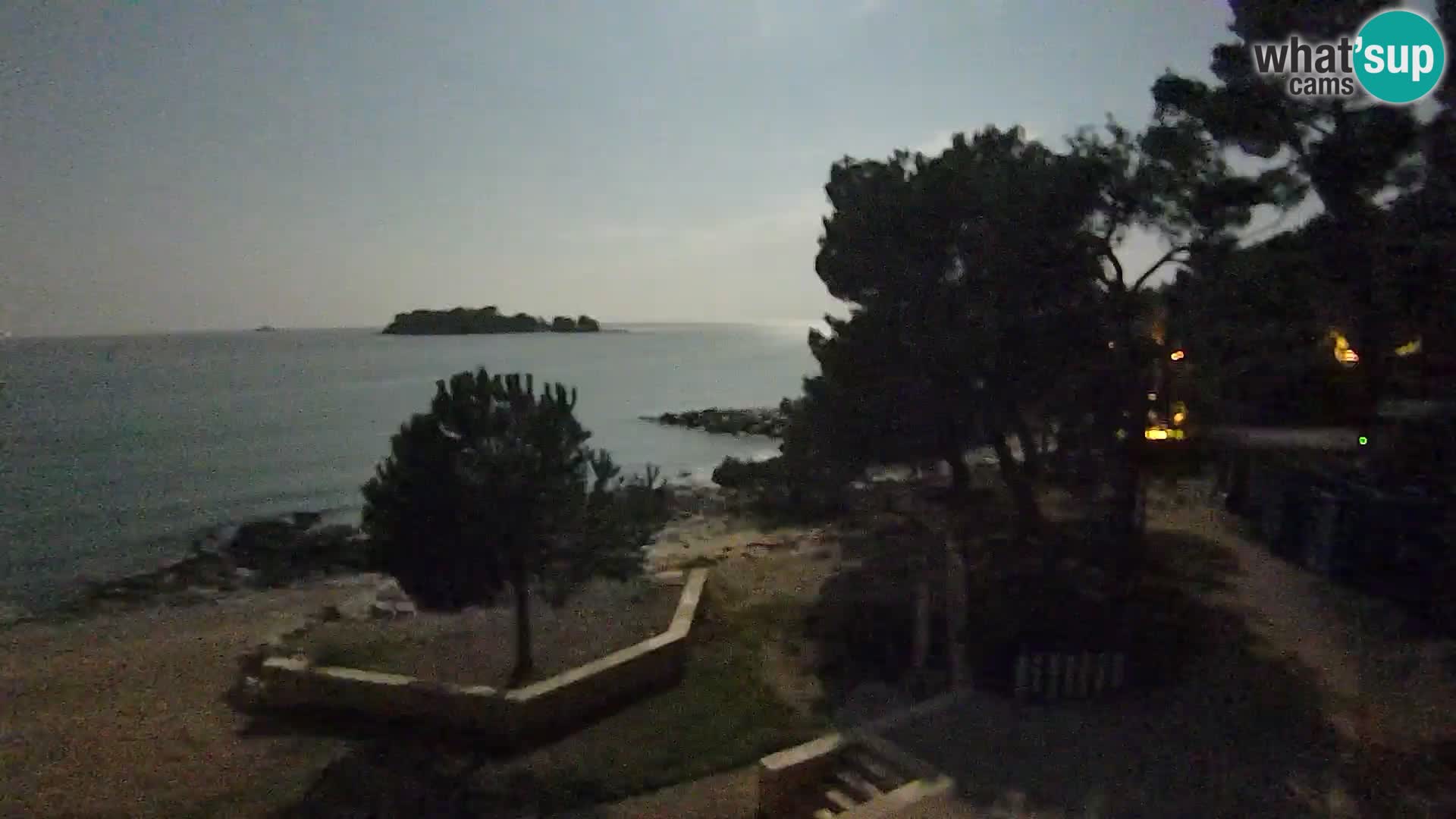 Webcam Spiaggia Borik a Rovigno – Istria