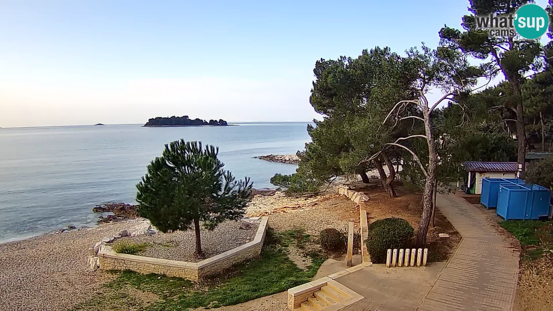 Camera en vivo Borik playa Rovinj – Istria