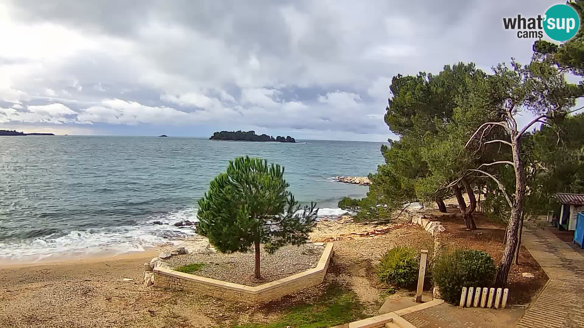 Web kamera Borik plaža Rovinj &#8211; Istra