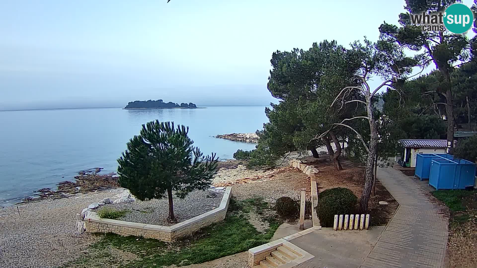 Web kamera Borik plaža Rovinj – Istra