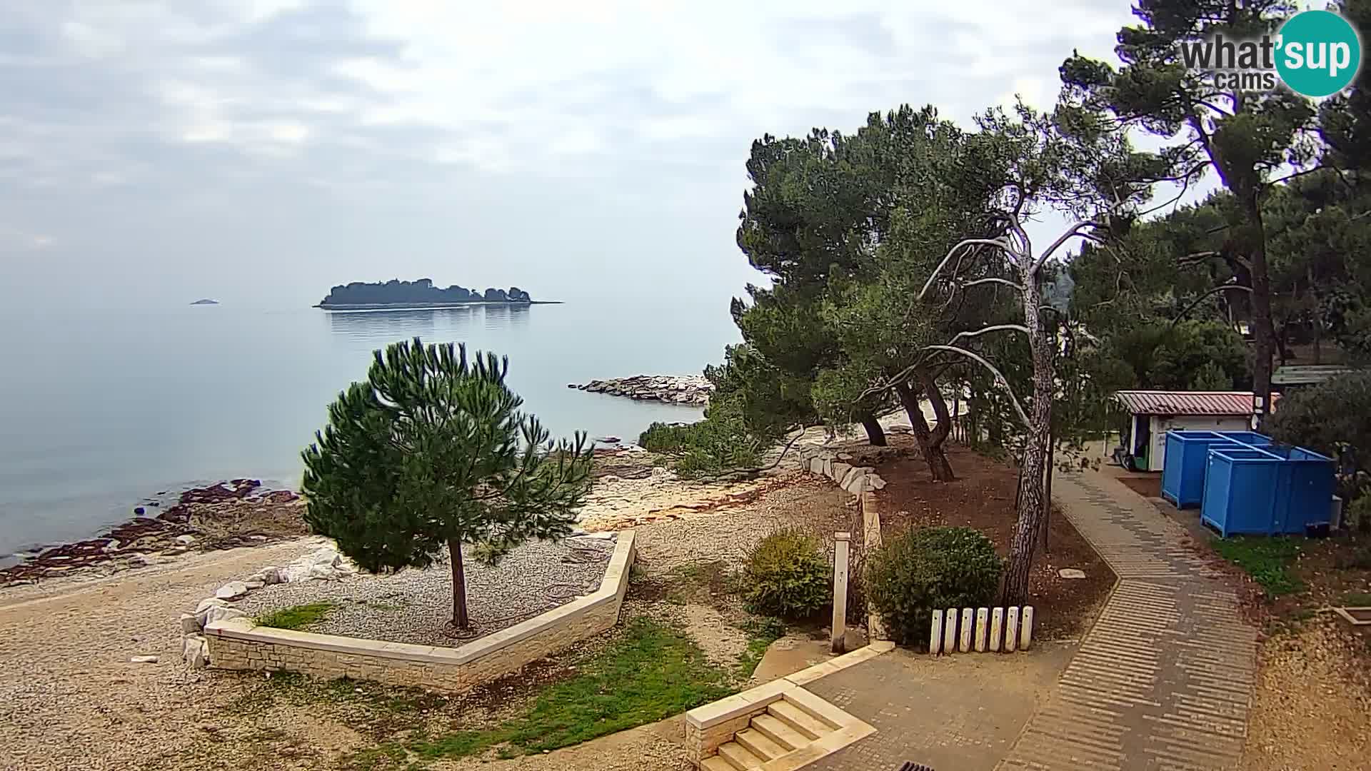 Web kamera Borik plaža Rovinj – Istra