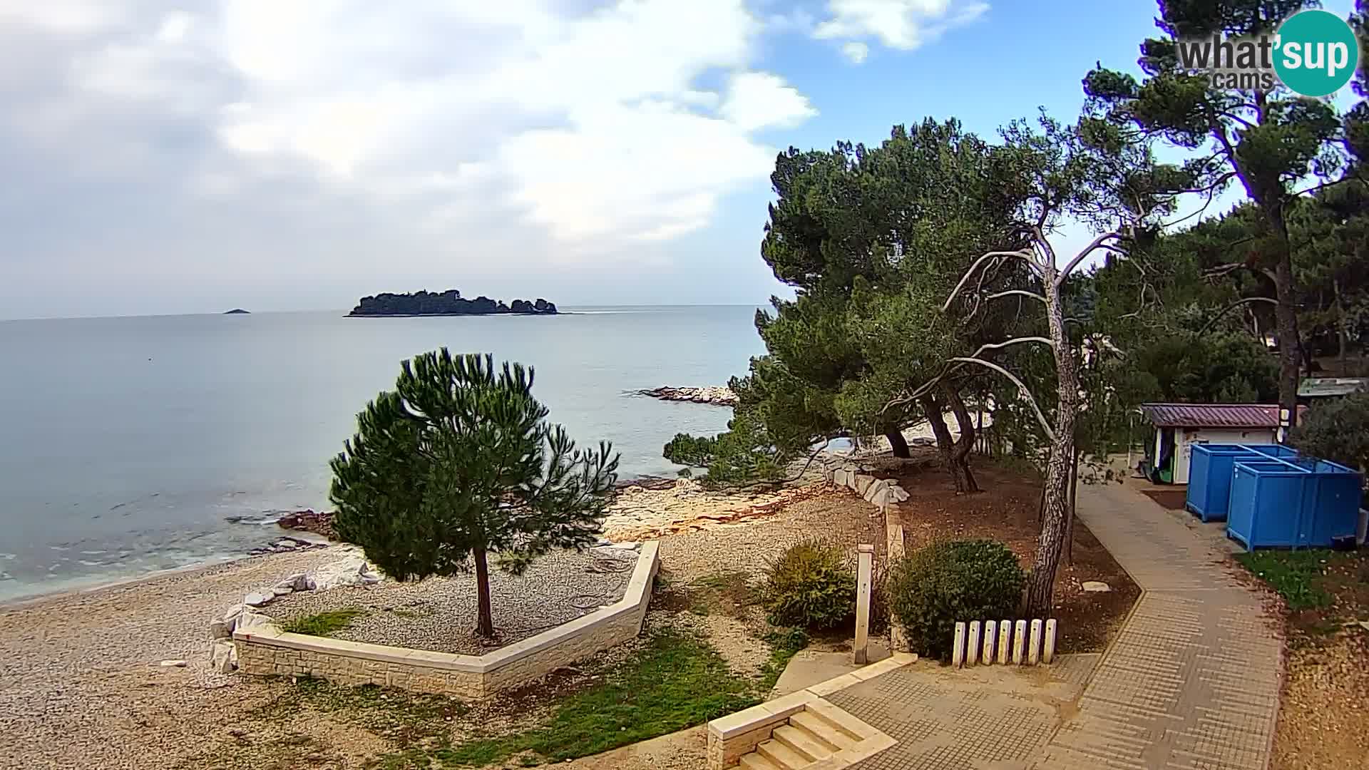 Web kamera Borik plaža Rovinj – Istra