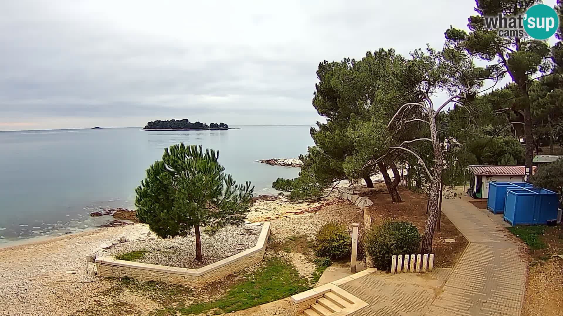 Web kamera Borik plaža Rovinj – Istra