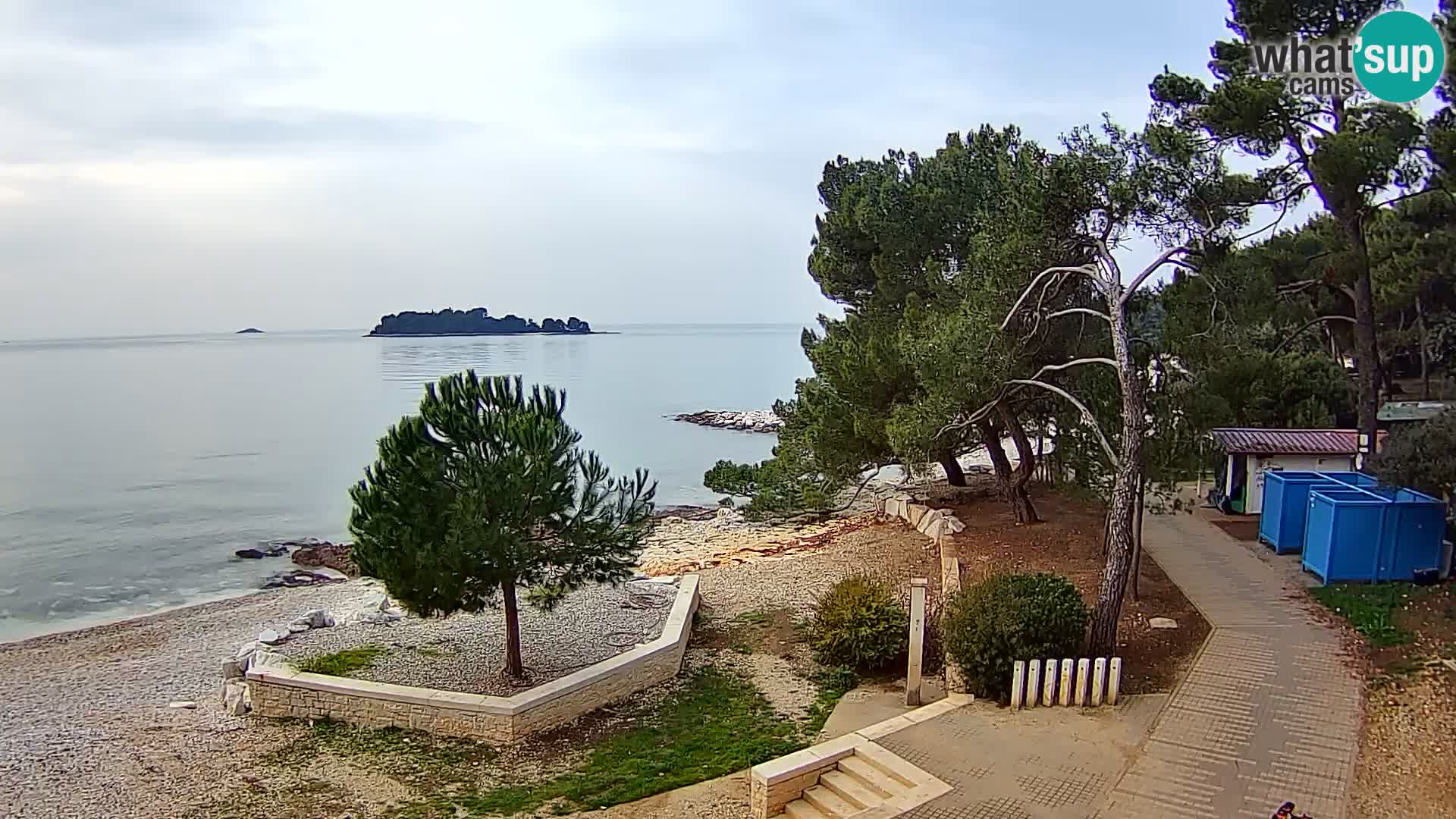 Livecam Borik plage Rovinj – Istrie