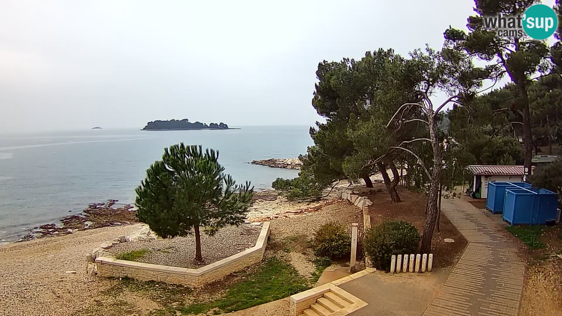 Web kamera Borik plaža Rovinj – Istra