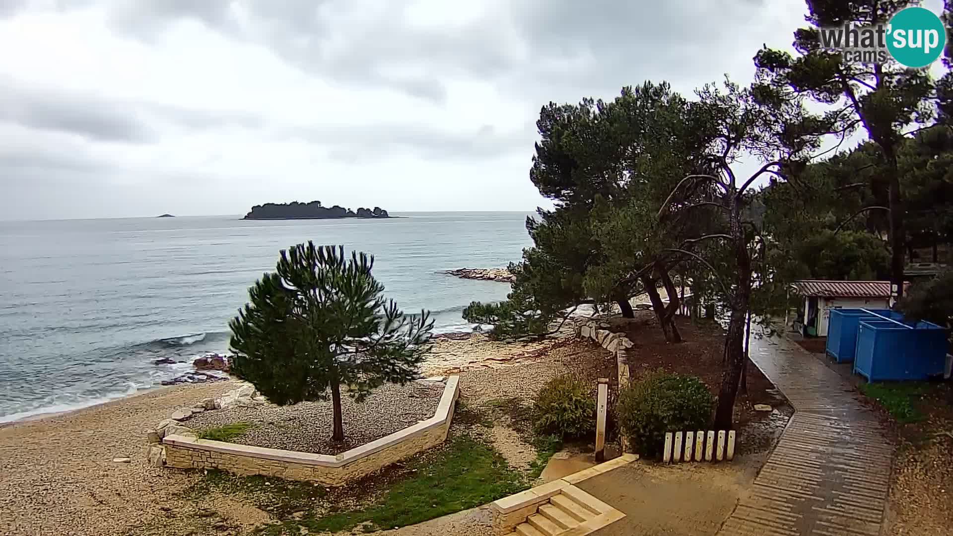Livecam Borik plage Rovinj – Istrie