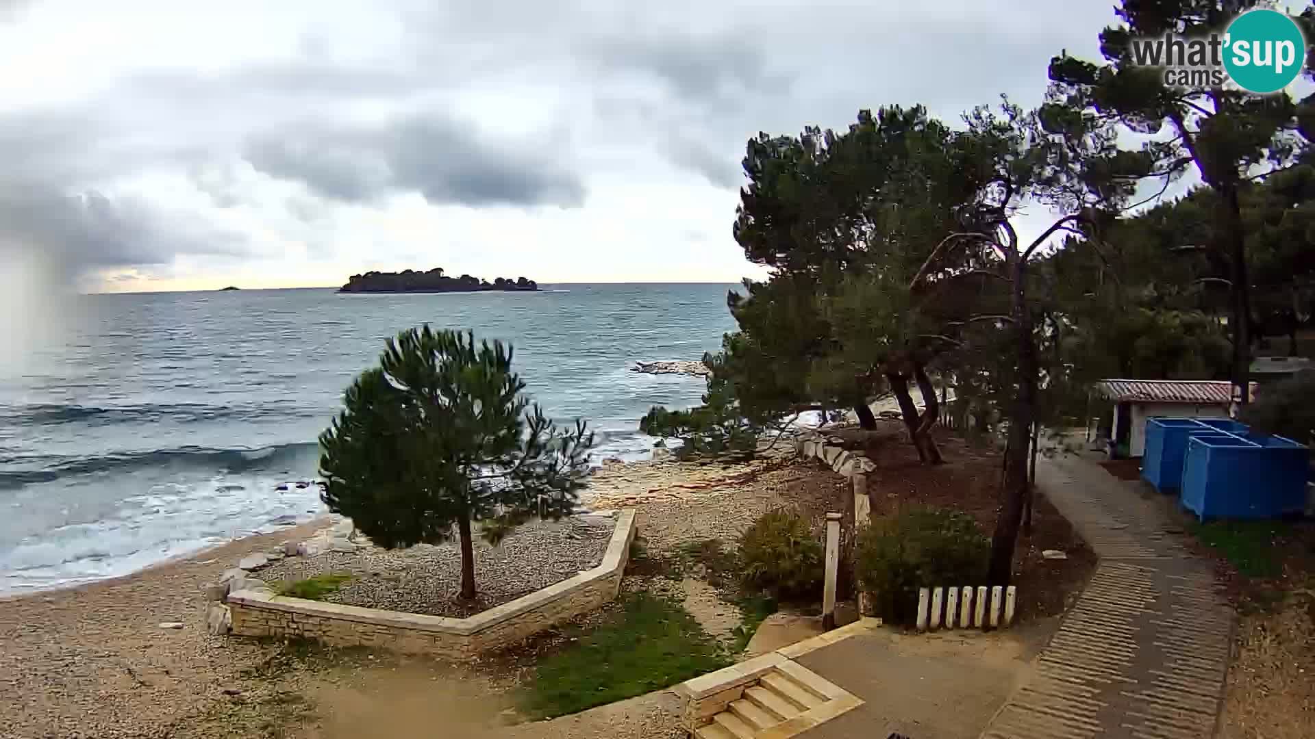 Livecam Borik plage Rovinj – Istrie