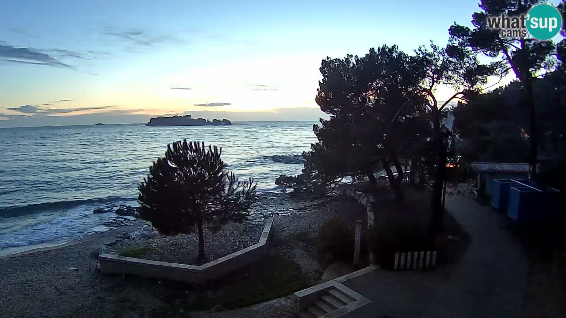 Camera en vivo Borik playa Rovinj – Istria