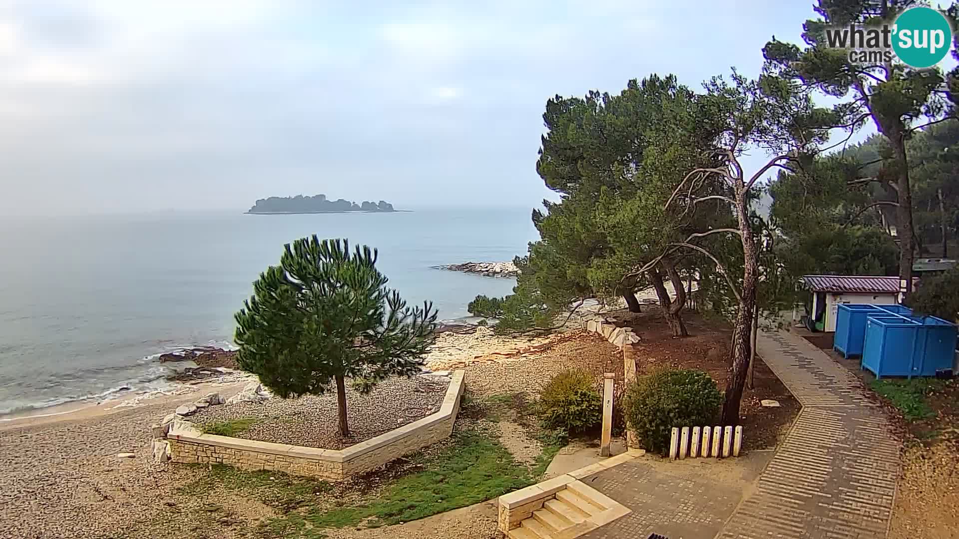 Web kamera Borik plaža Rovinj – Istra