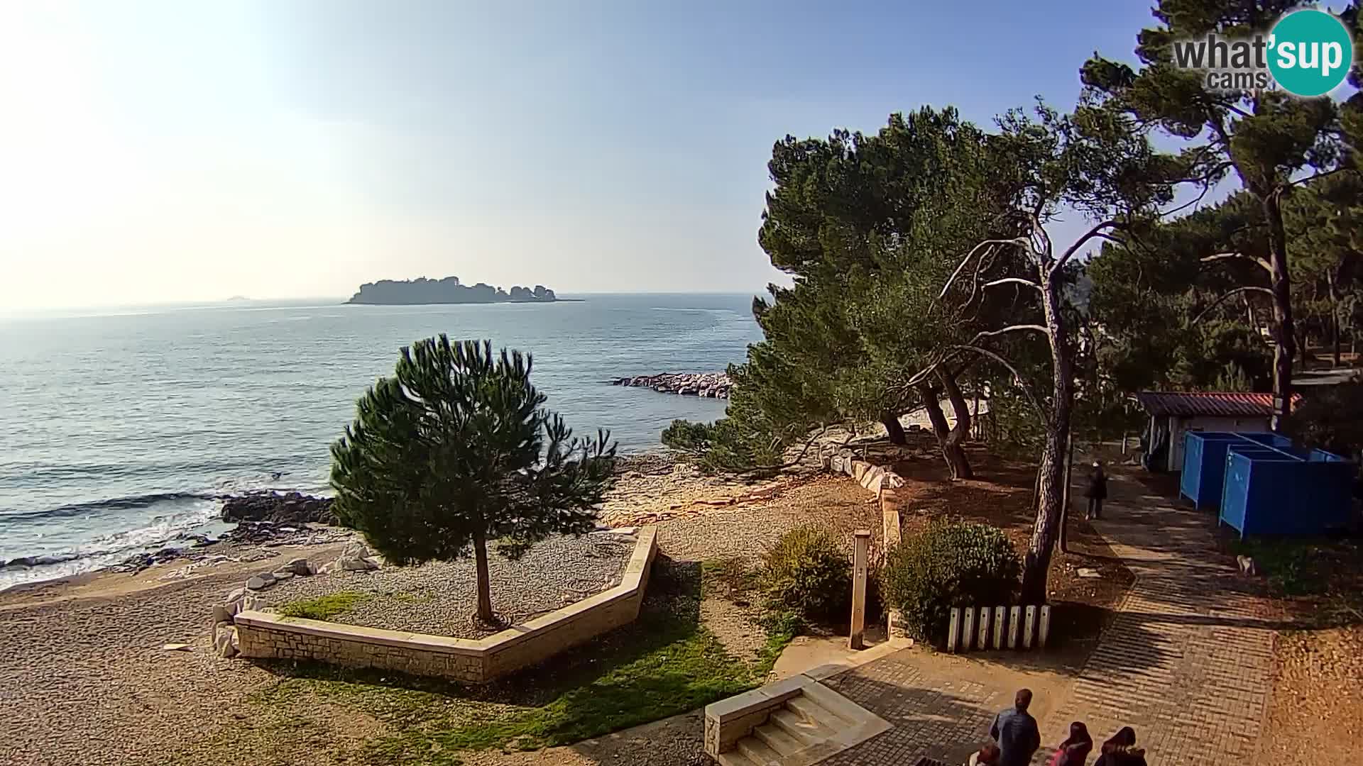 Livecam Borik plage Rovinj – Istrie