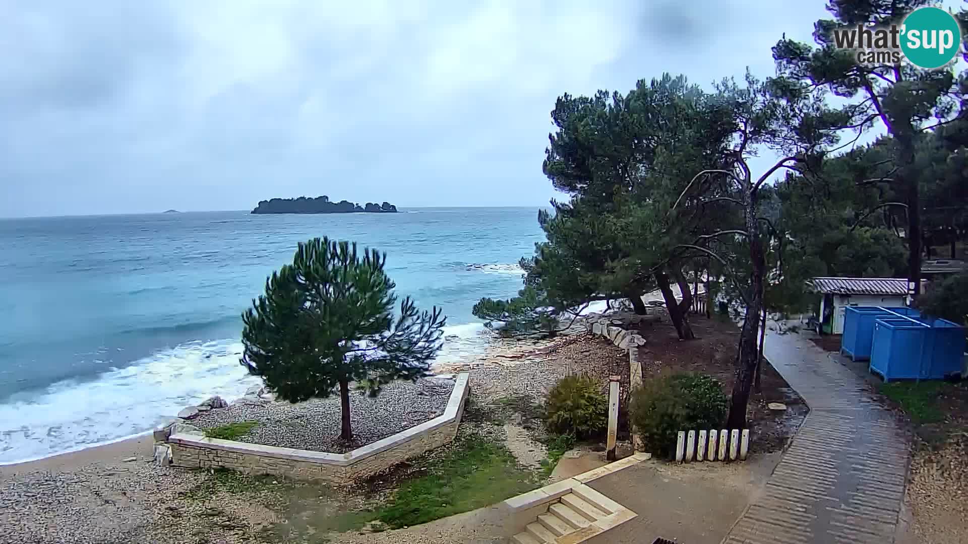 Webcam Borik Strand Rovinj – Istrien