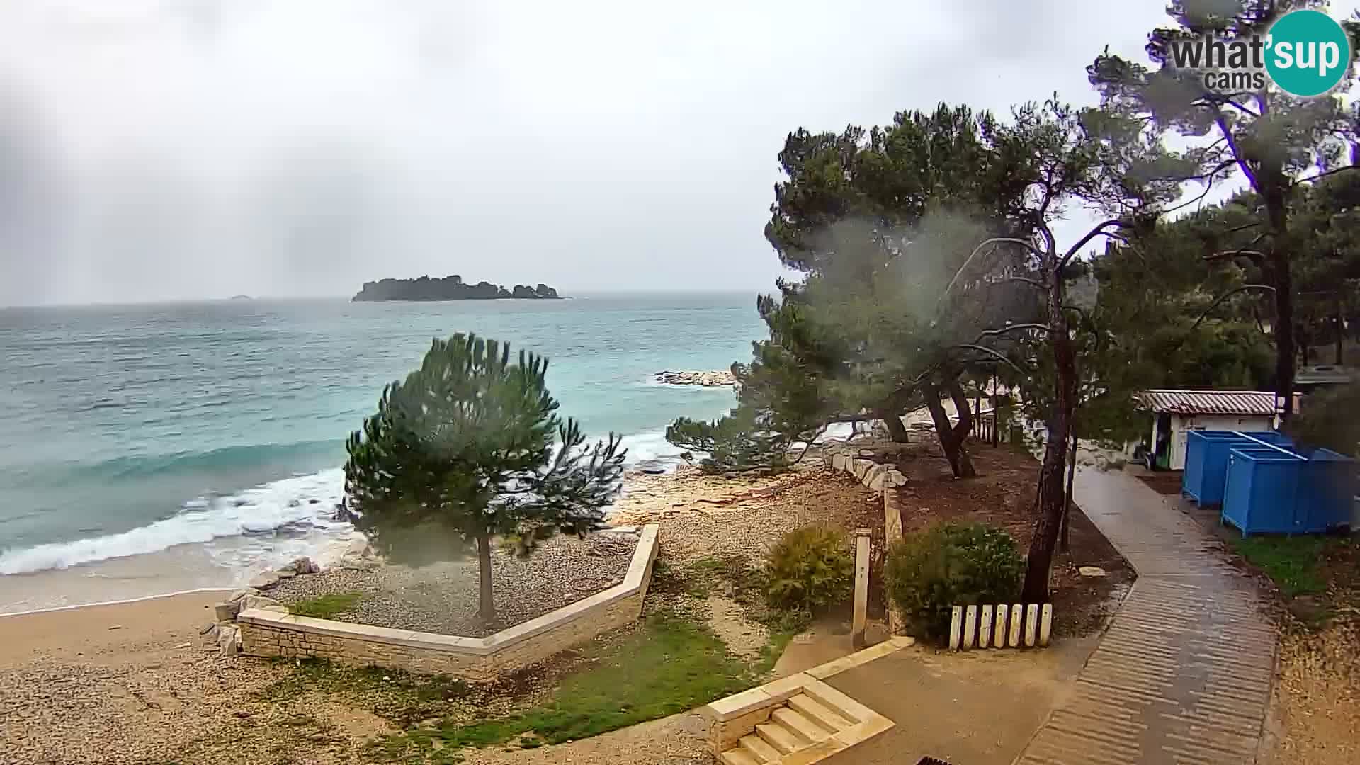 Livecam Borik plage Rovinj – Istrie