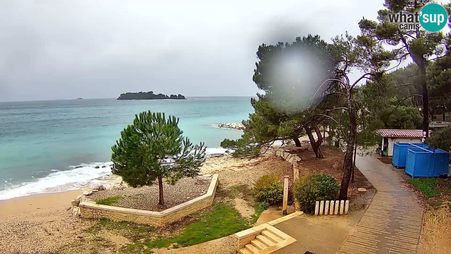 Livecam Borik plage Rovinj – Istrie
