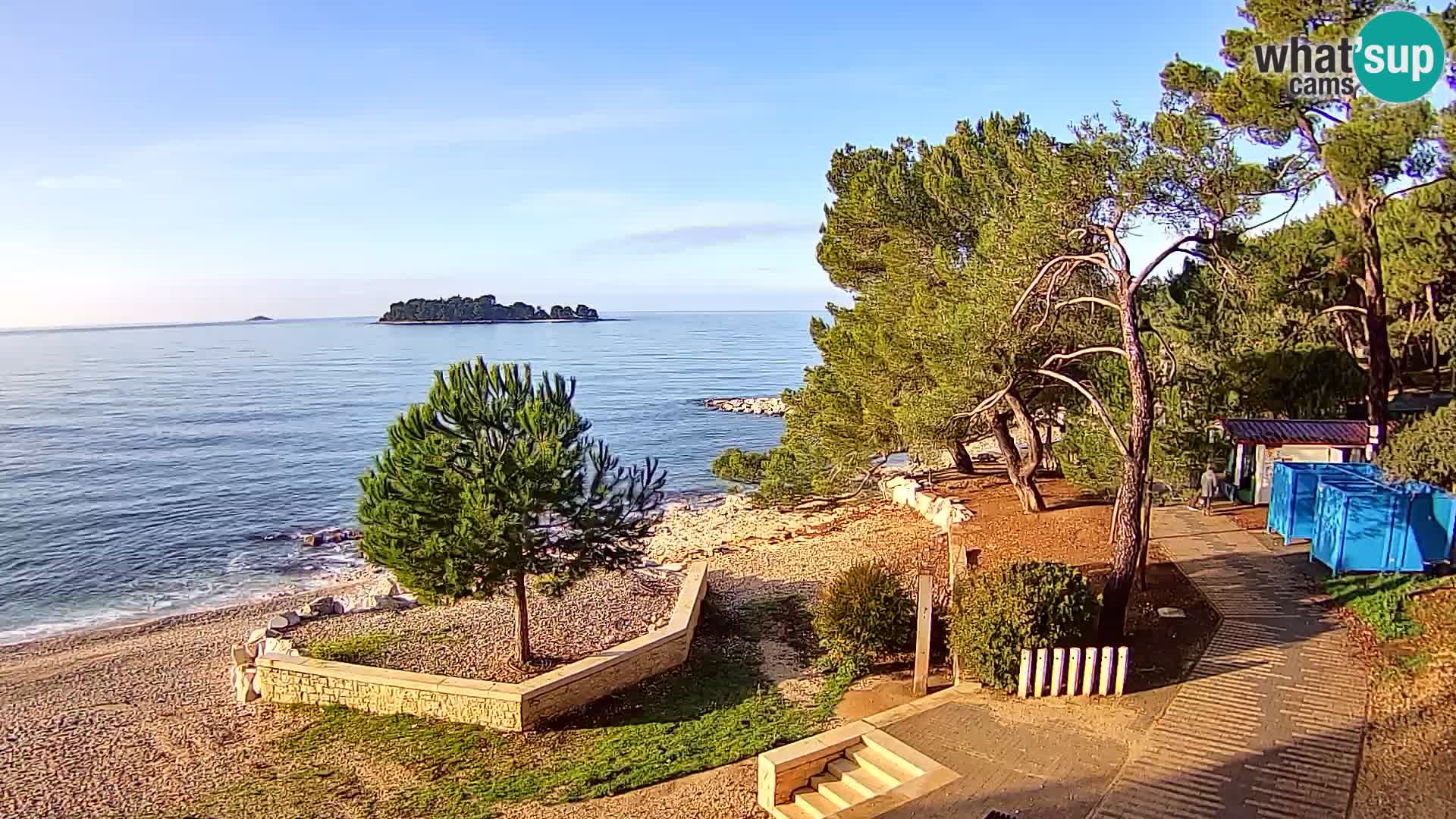 Livecam Borik plage Rovinj – Istrie