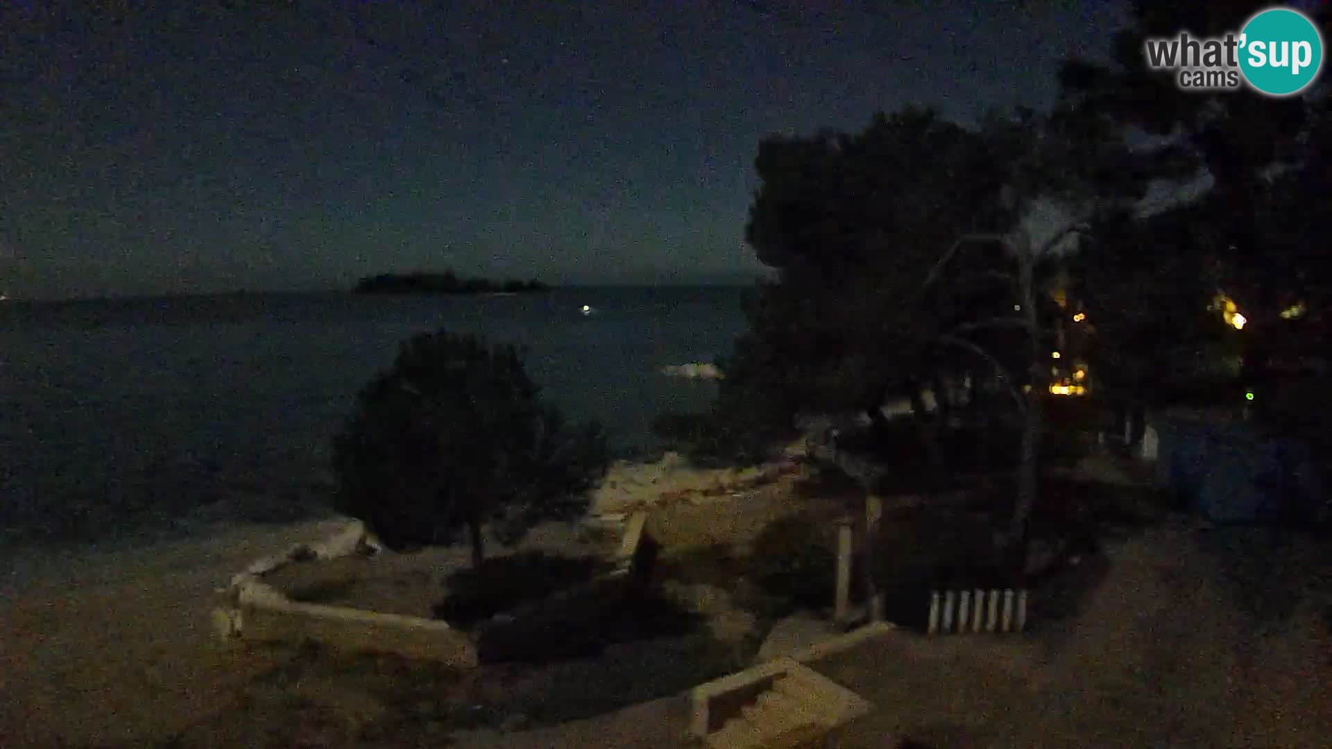 Camera en vivo Borik playa Rovinj – Istria