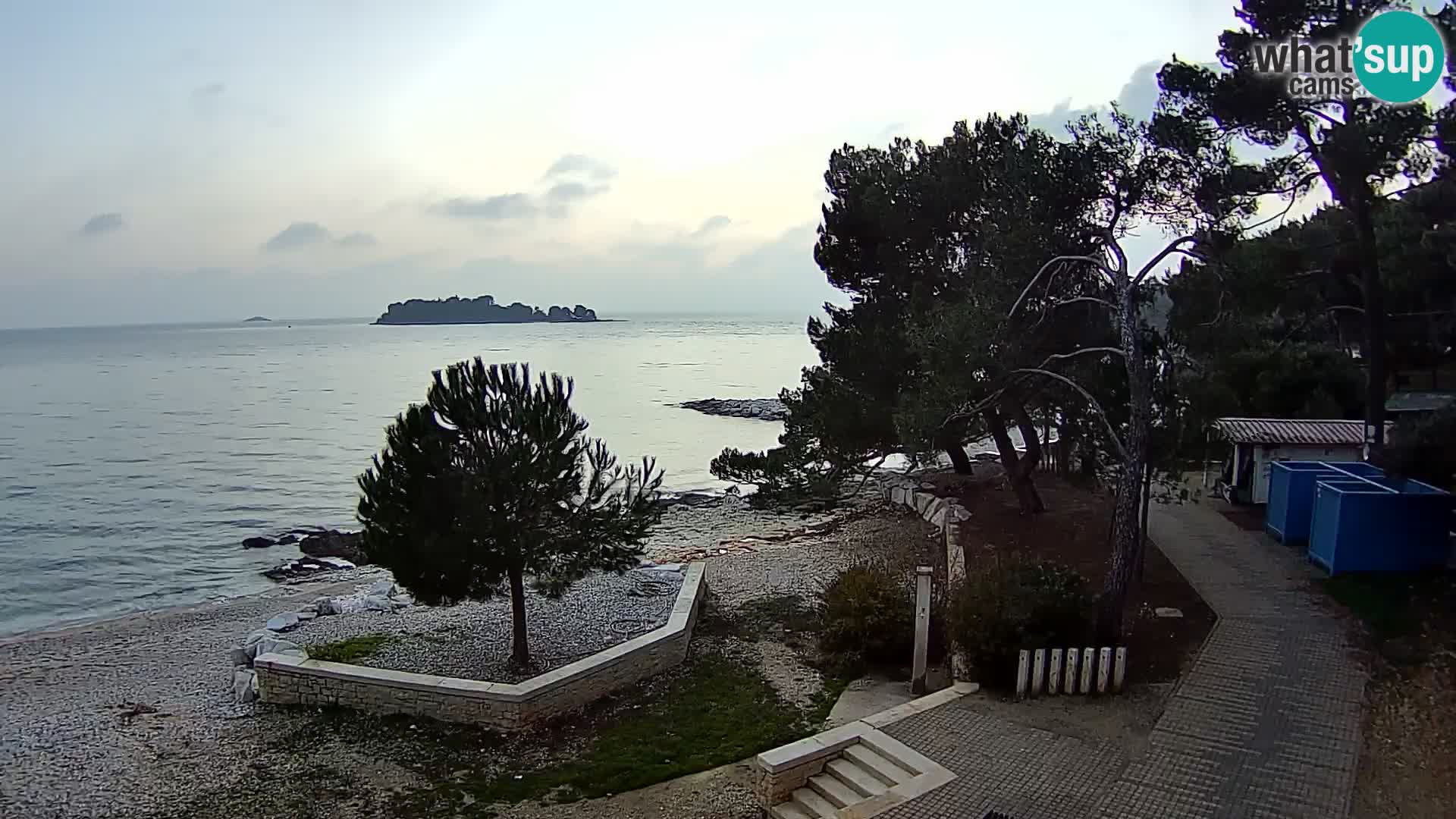 Livecam Borik plage Rovinj – Istrie