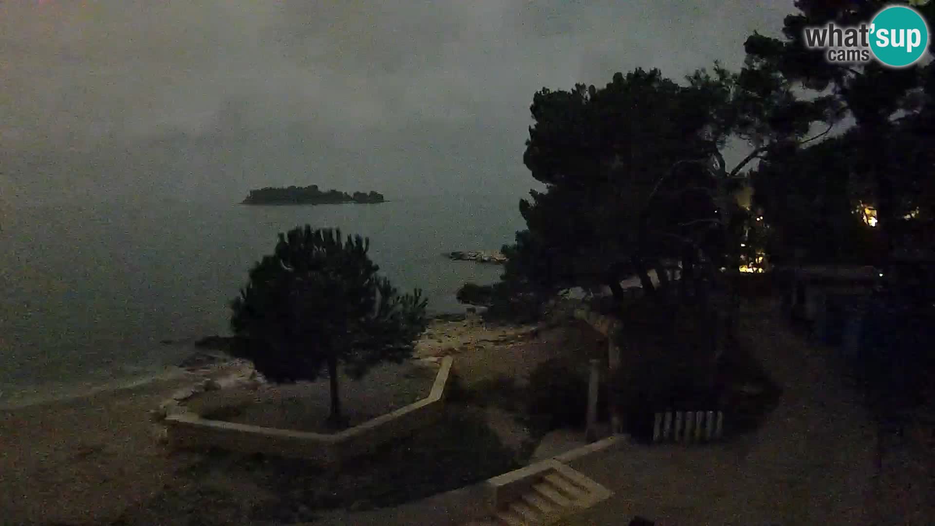 Spletna kamera plaža Borik Rovinj