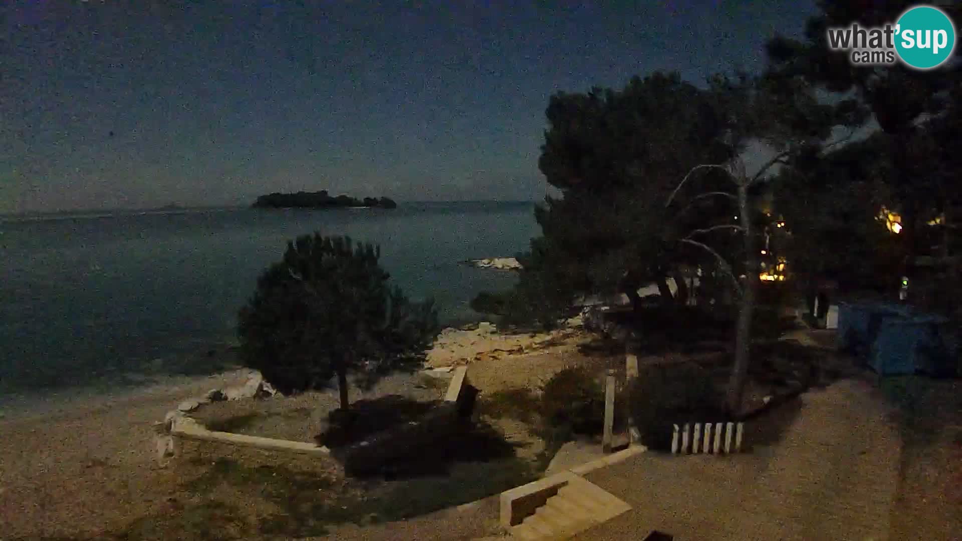 Spletna kamera plaža Borik Rovinj