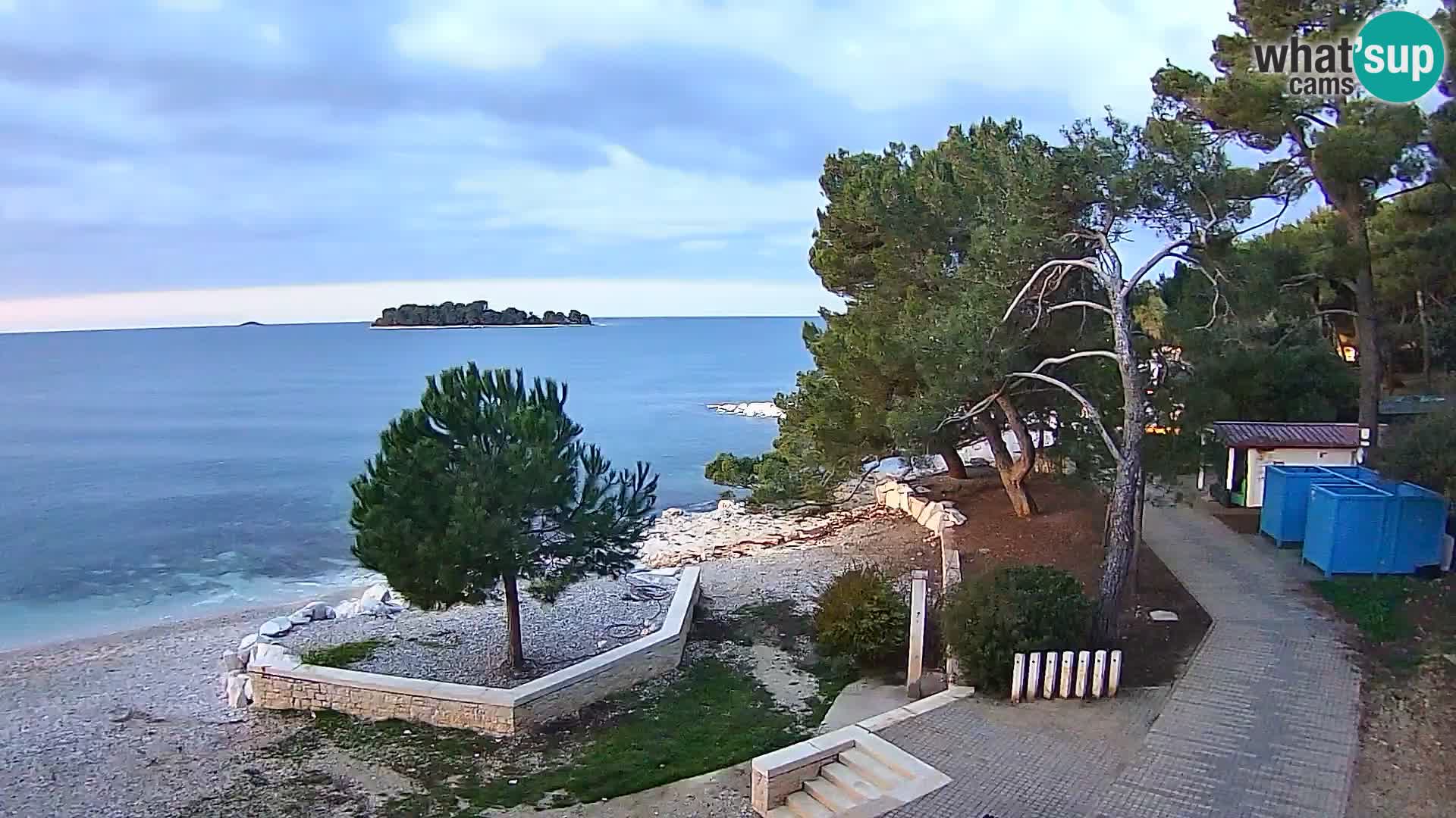 Livecam Borik plage Rovinj – Istrie