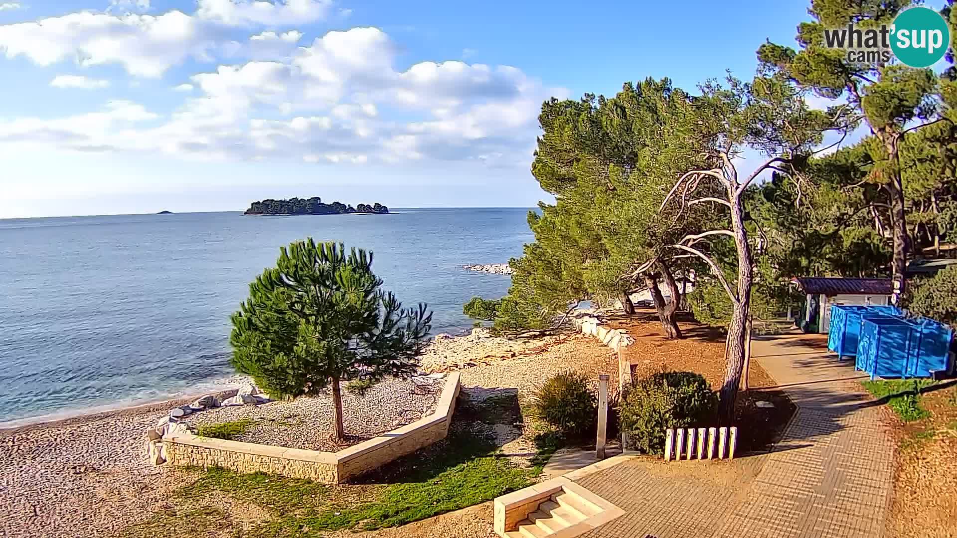 Webcam Borik Strand Rovinj – Istrien