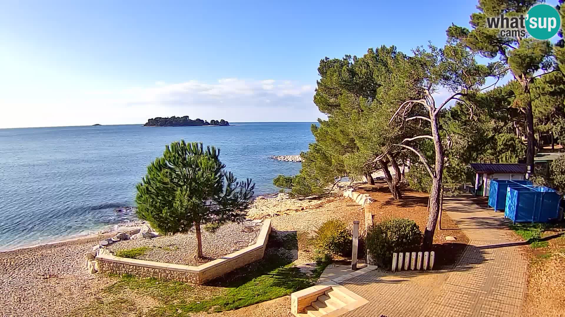 Livecam Borik plage Rovinj – Istrie