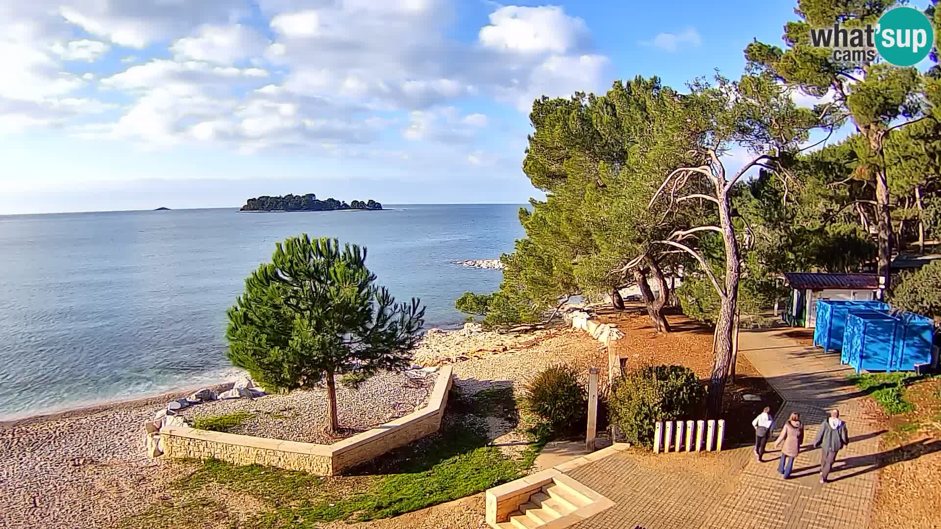 Livecam Borik plage Rovinj – Istrie