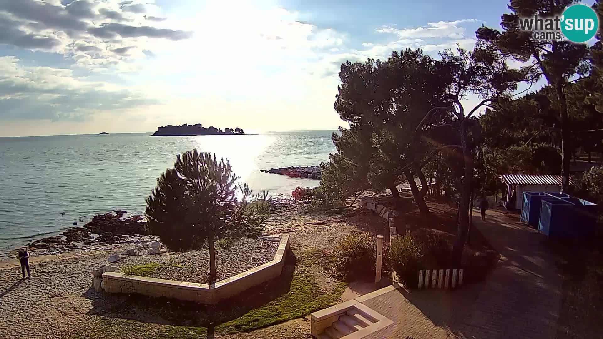 Livecam Borik plage Rovinj – Istrie