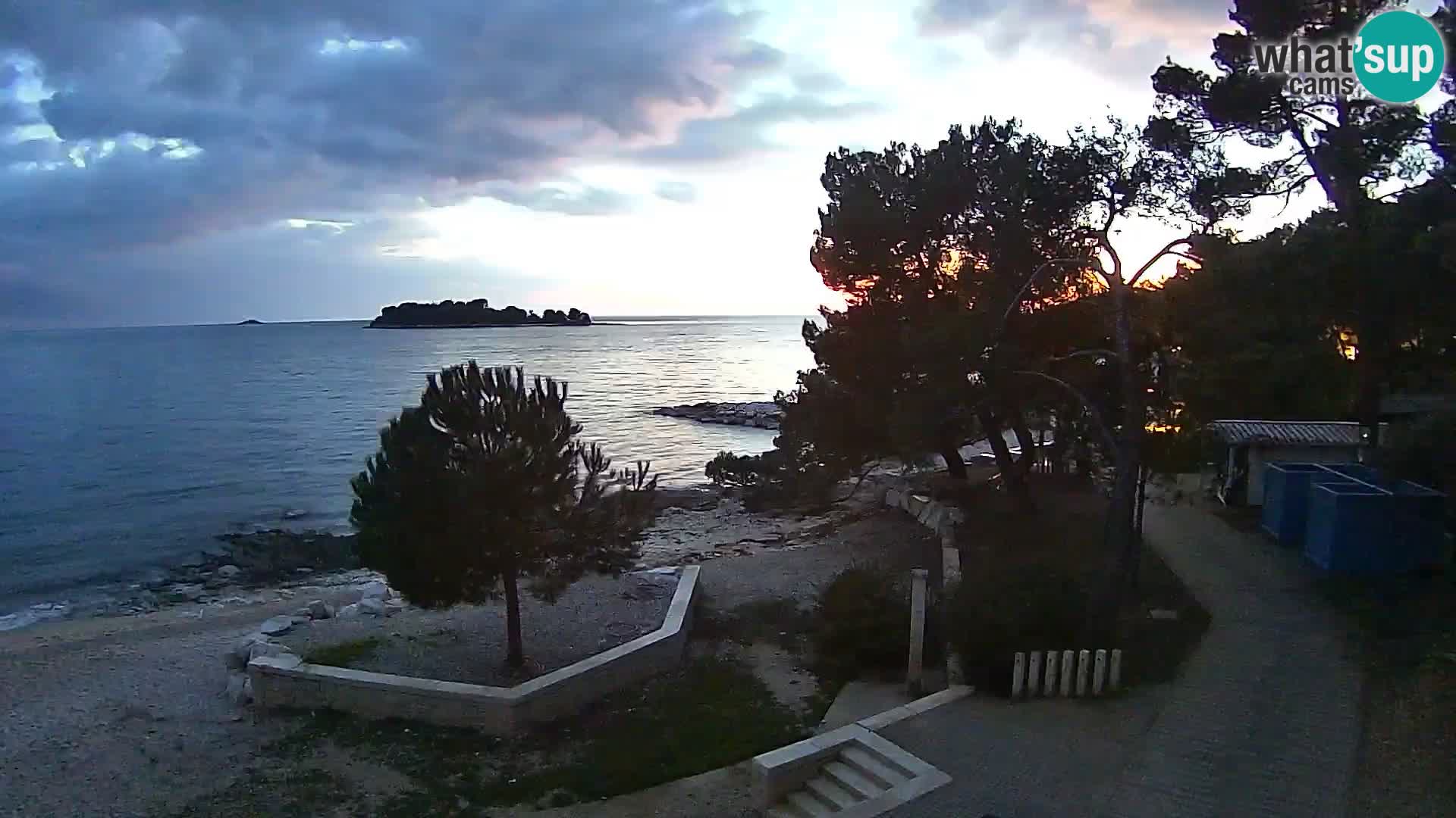 Livecam Borik plage Rovinj – Istrie