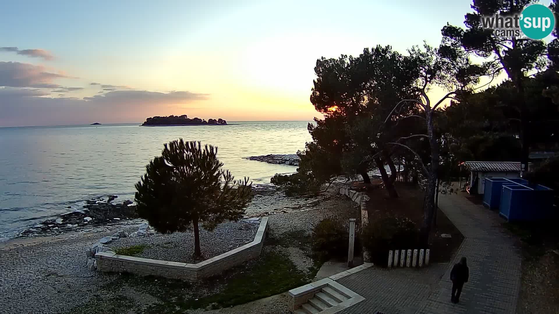 Livecam Borik plage Rovinj – Istrie