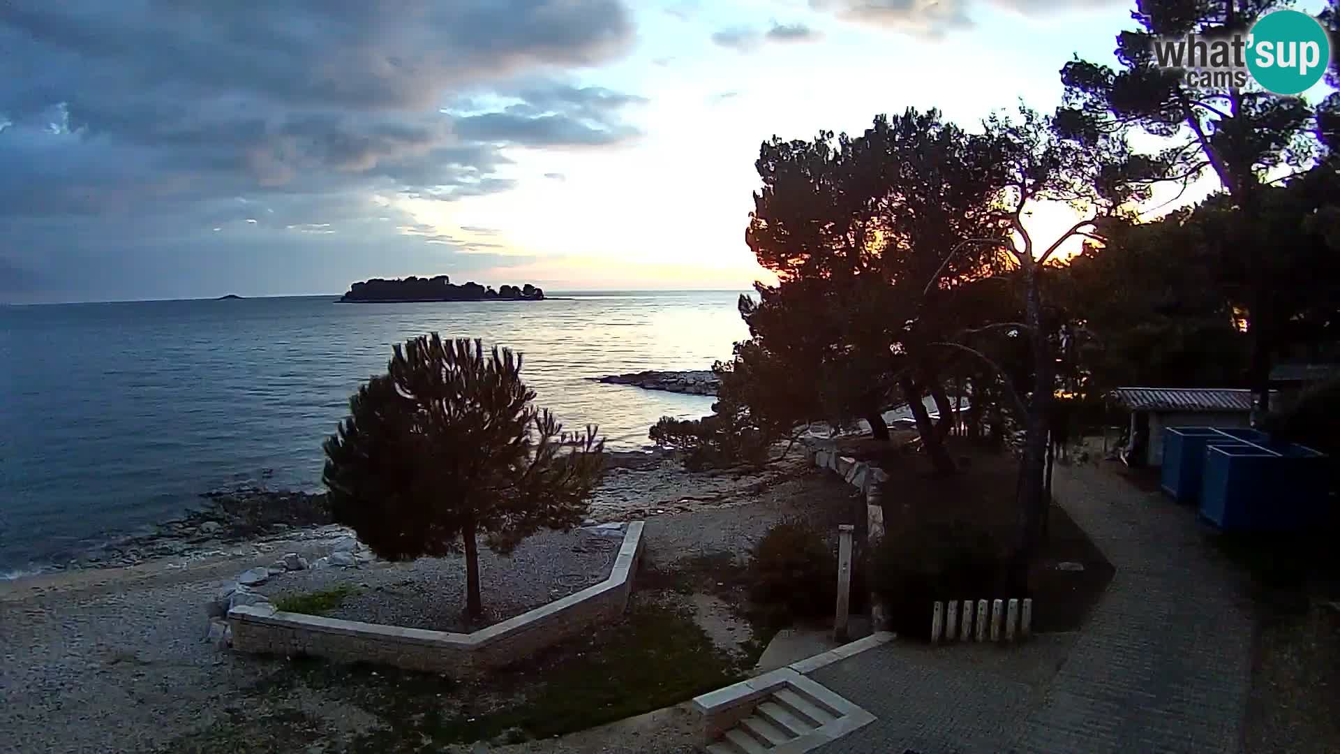 Camera en vivo Borik playa Rovinj – Istria