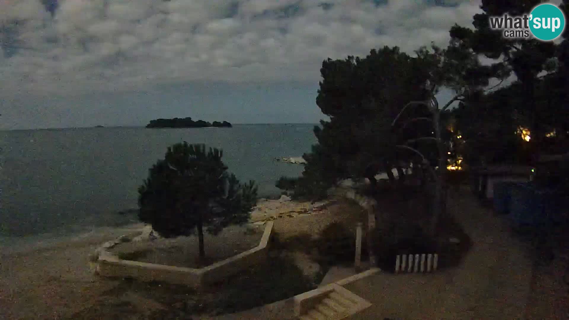 Camera en vivo Borik playa Rovinj – Istria