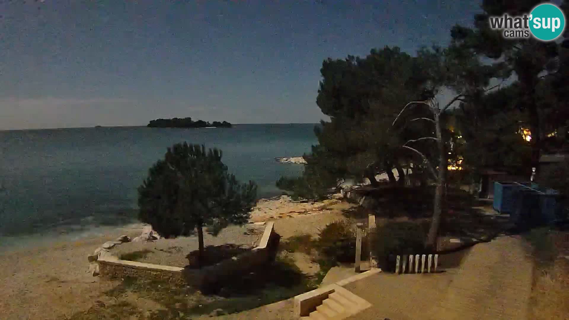 Webcam Spiaggia Borik a Rovigno – Istria
