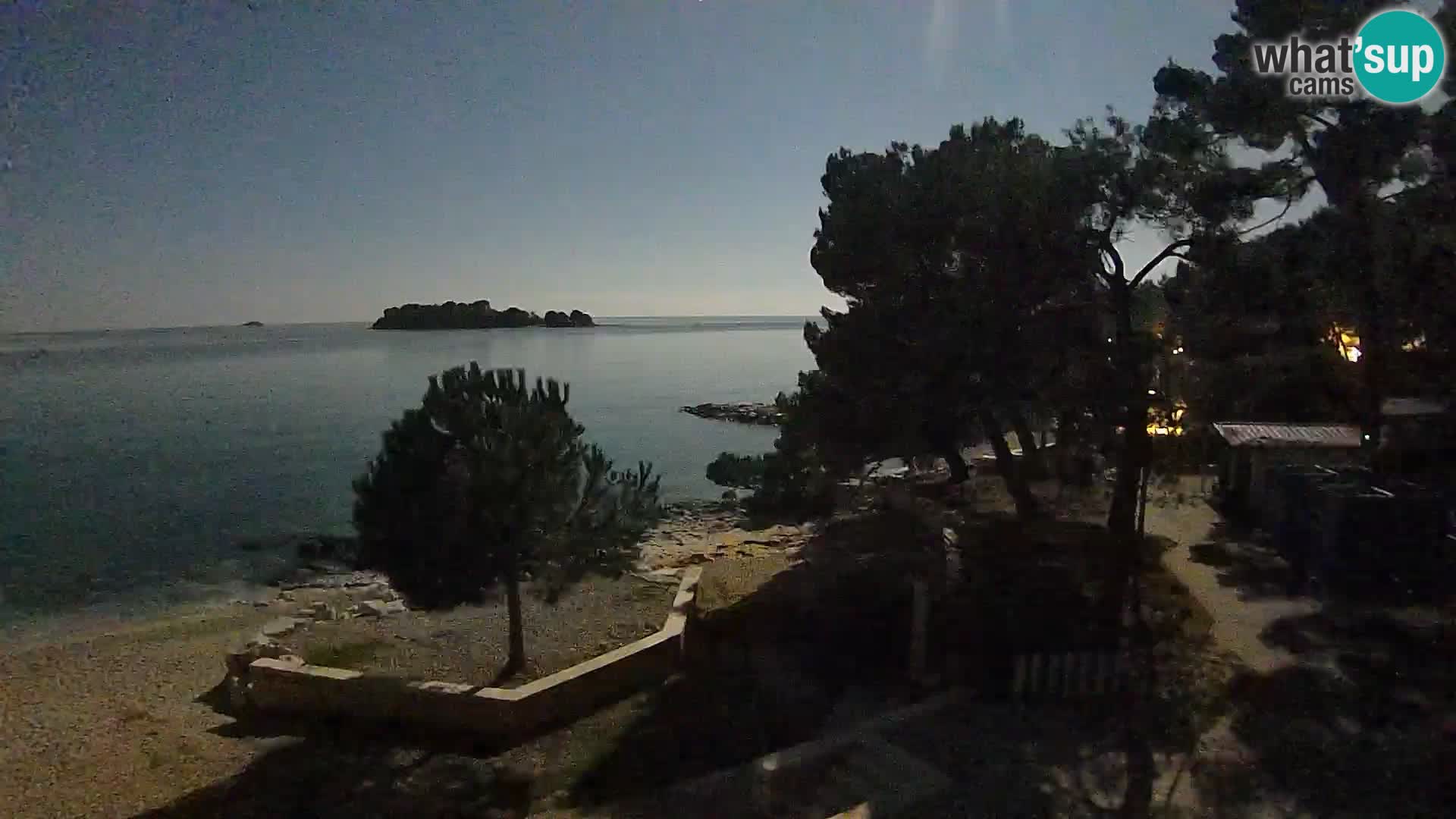 Camera en vivo Borik playa Rovinj – Istria