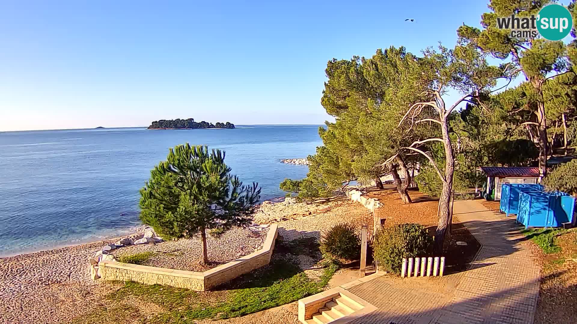 Webcam Borik beach Rovinj – Istria