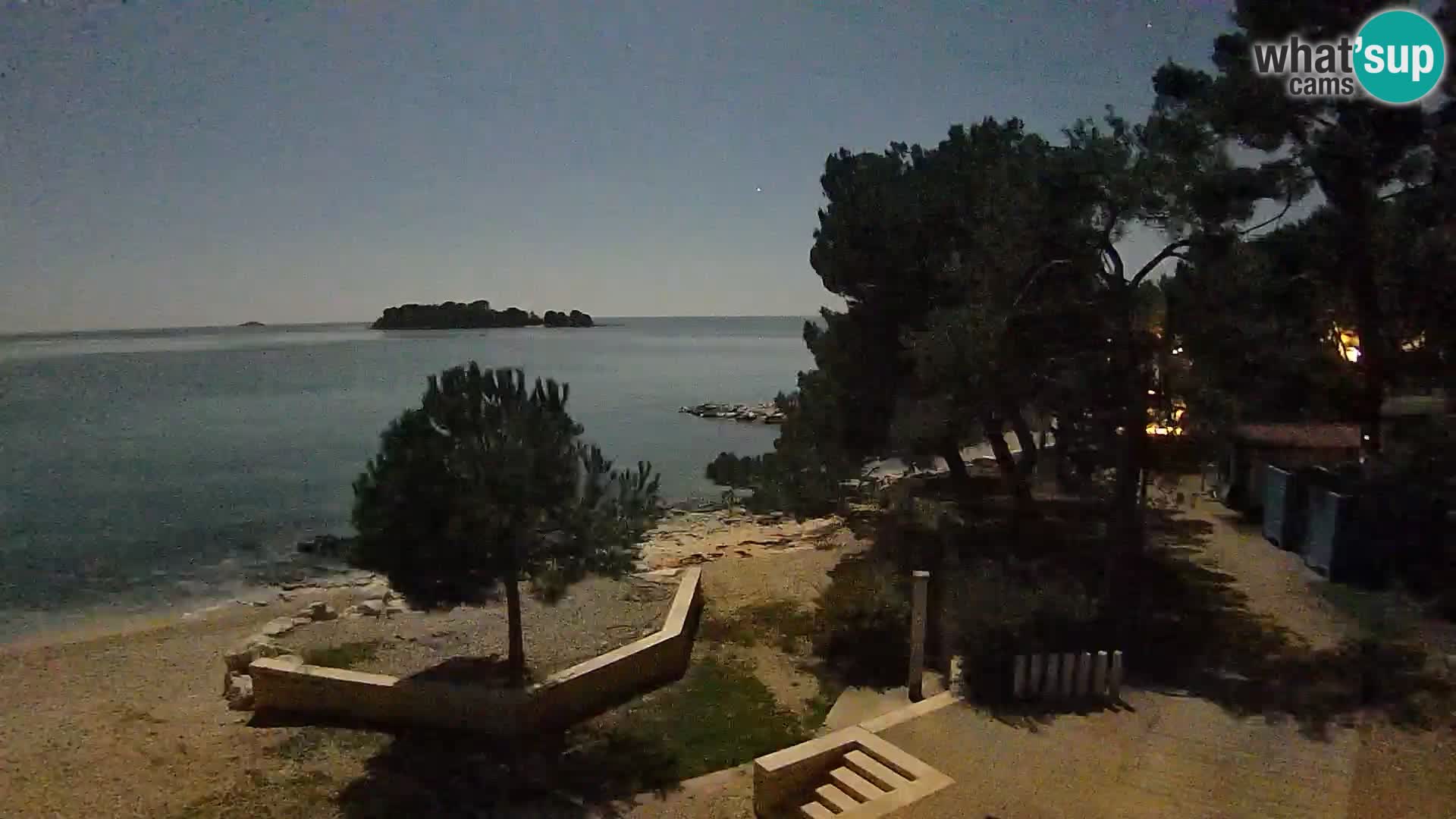 Web kamera Borik plaža Rovinj – Istra